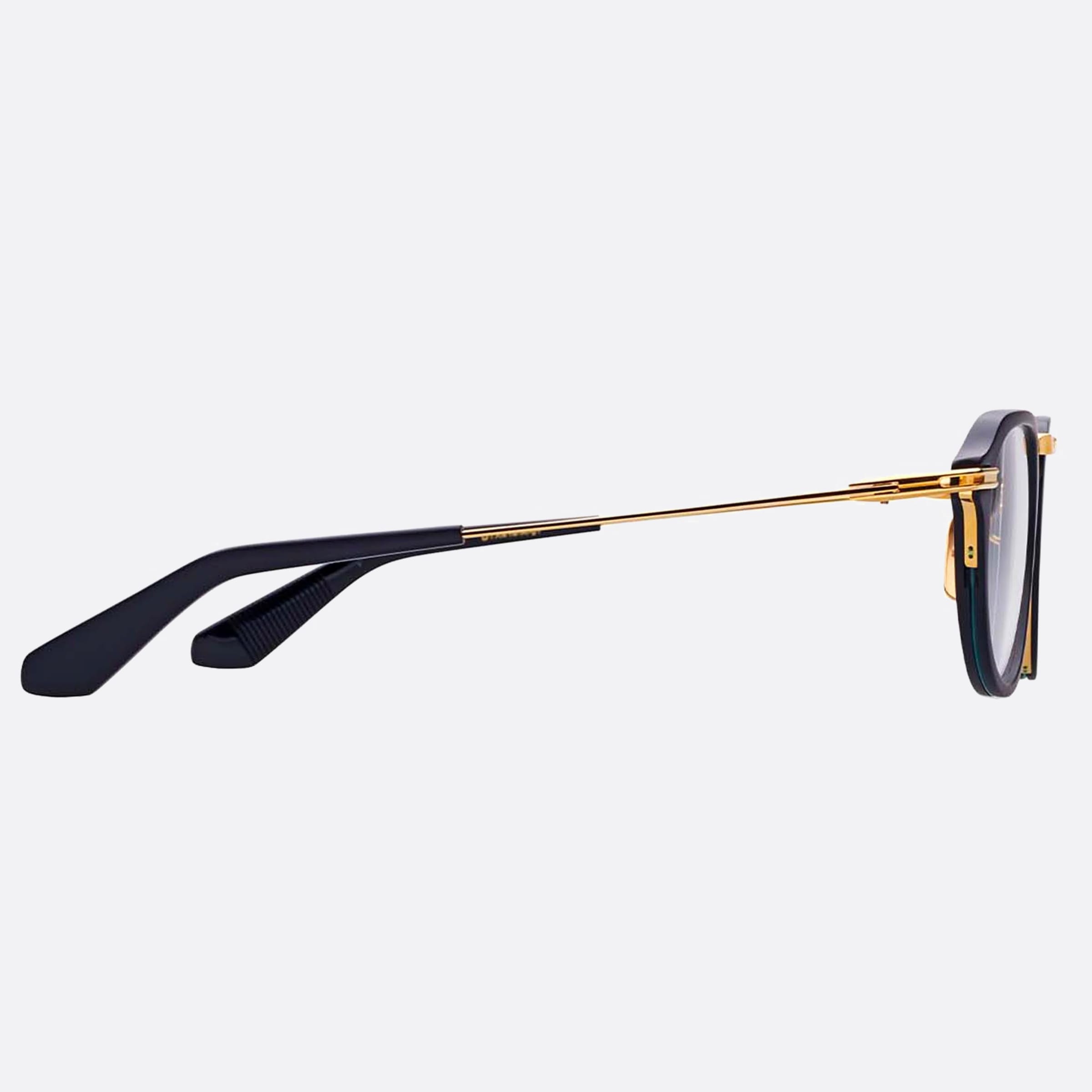 Dita 49mm Altrist Dtx414 Black Squared Unisex Eyeglasses - Detail View