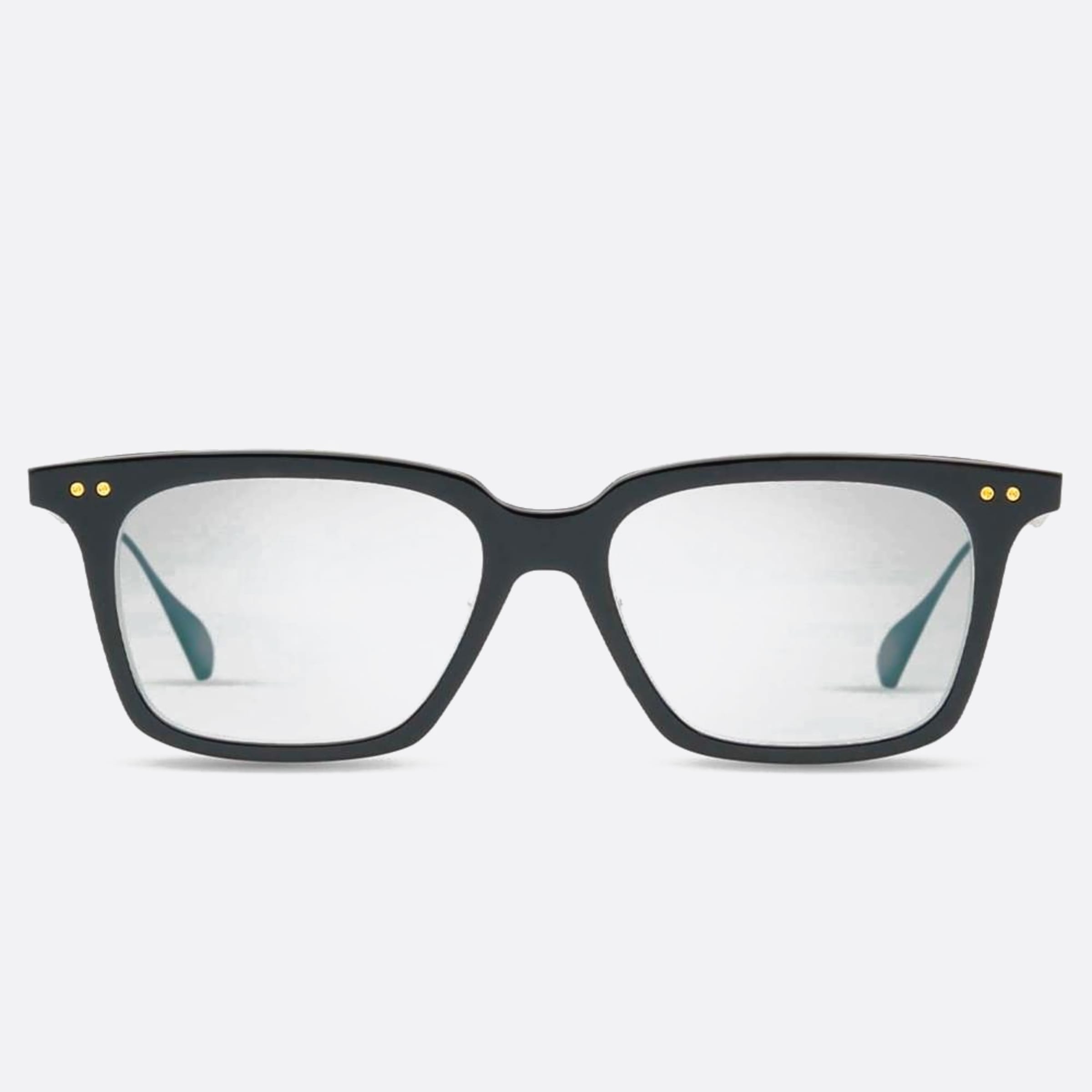 Dita 53mm Arinu Dtx433 Black Squared Unisex Eyeglasses - Main View