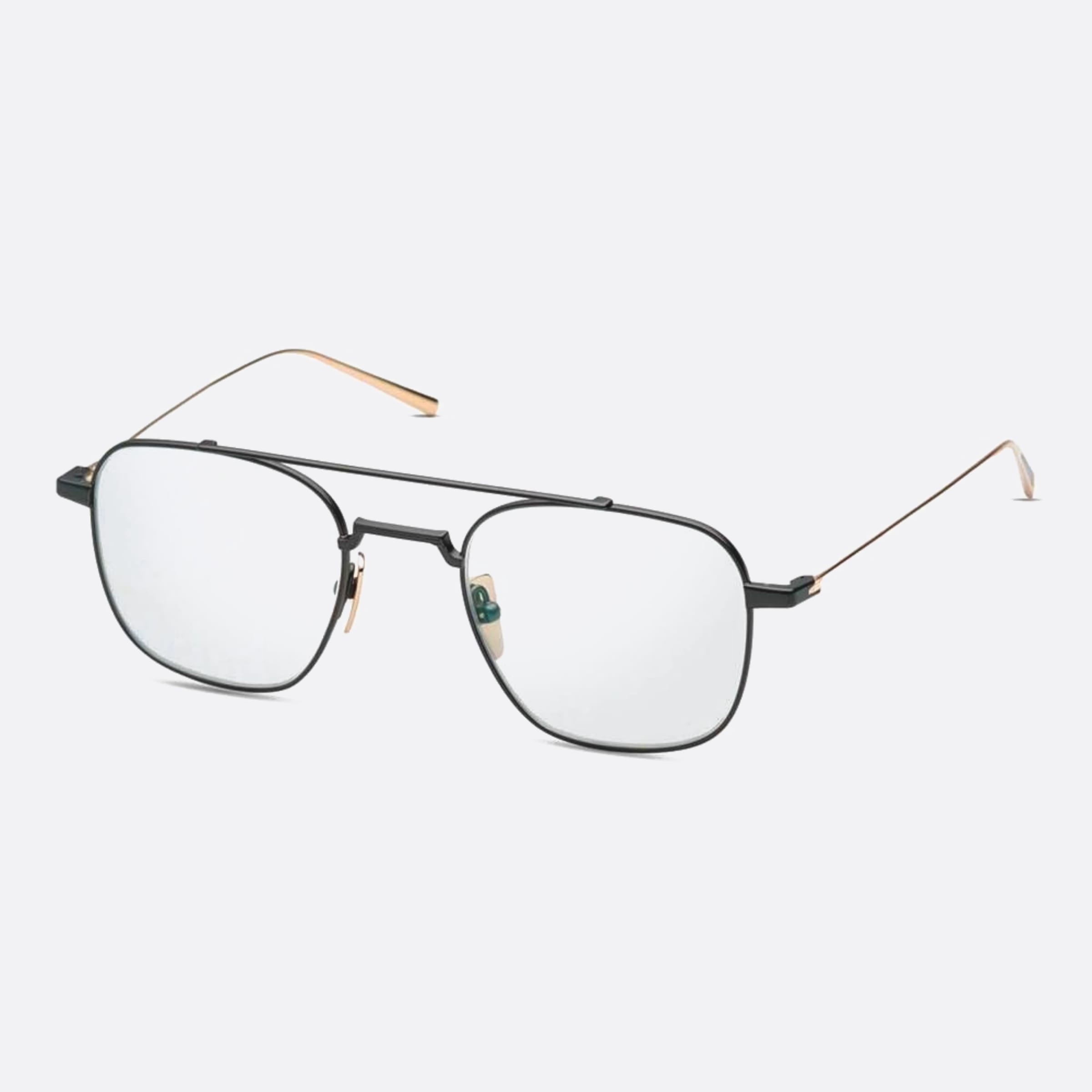 Dita 50mm Artoa Dtx163 Black Pilot Unisex Eyeglasses - Side View