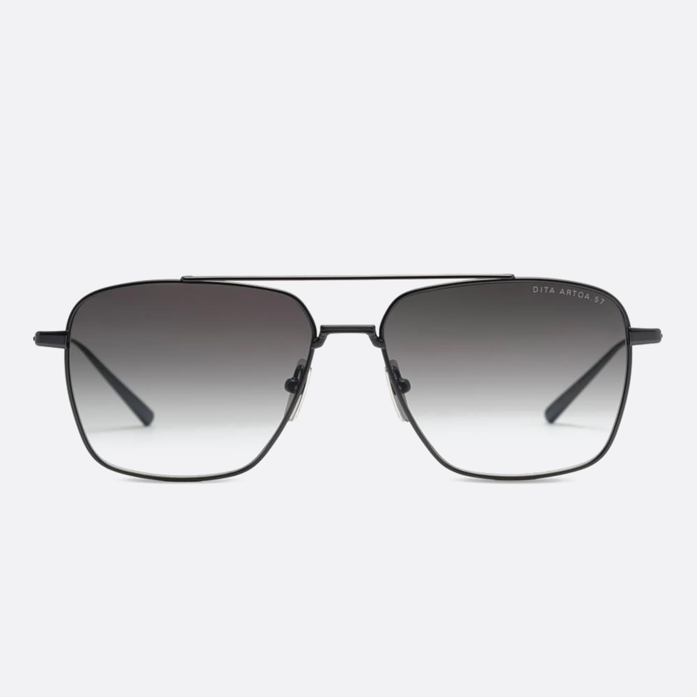 Dita 03mm Artoa Dts181 Black Squared Unisex Sunglasses - Main View