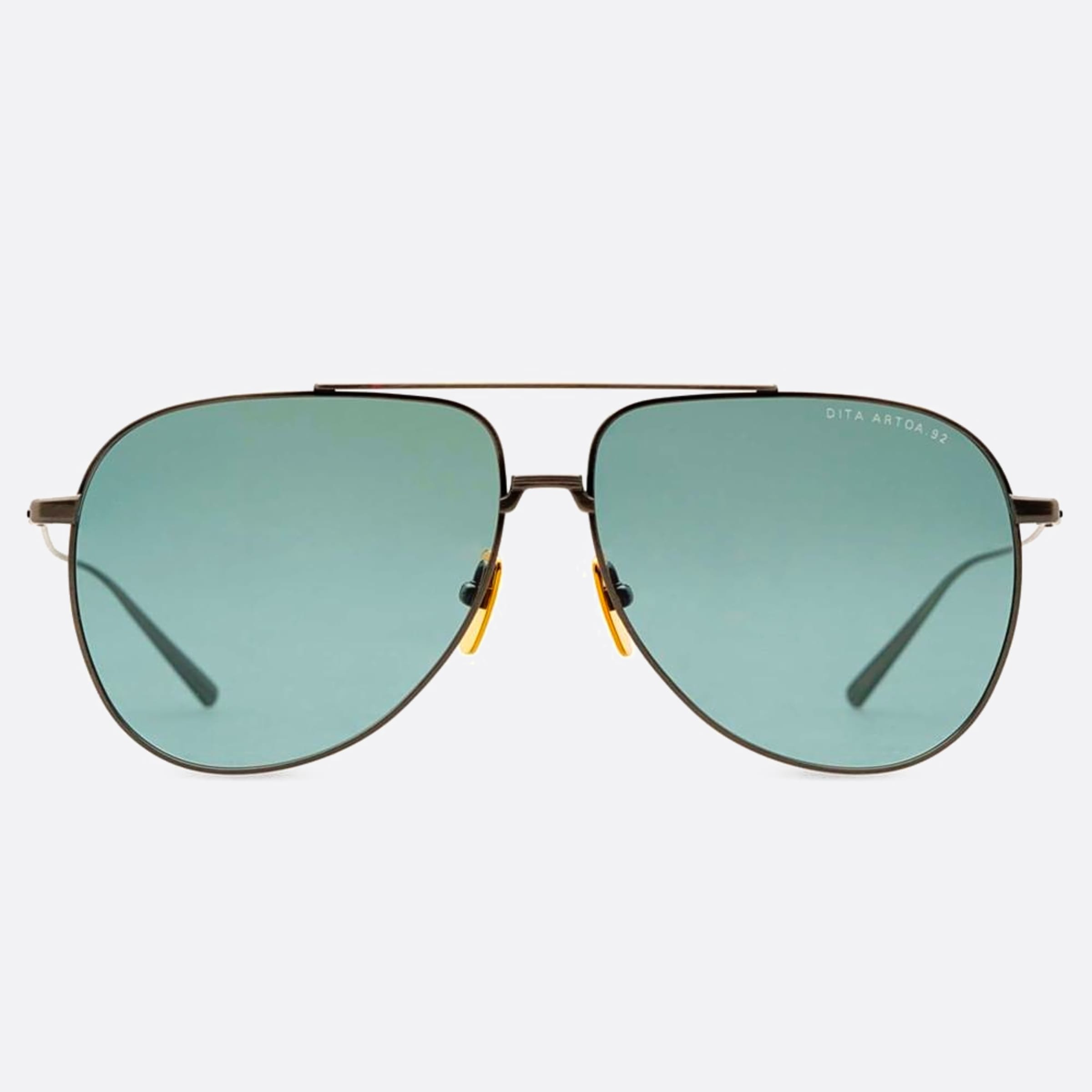 Dita 61mm Artoa Sun Silver Pilot Unisex Sunglasses - Main View