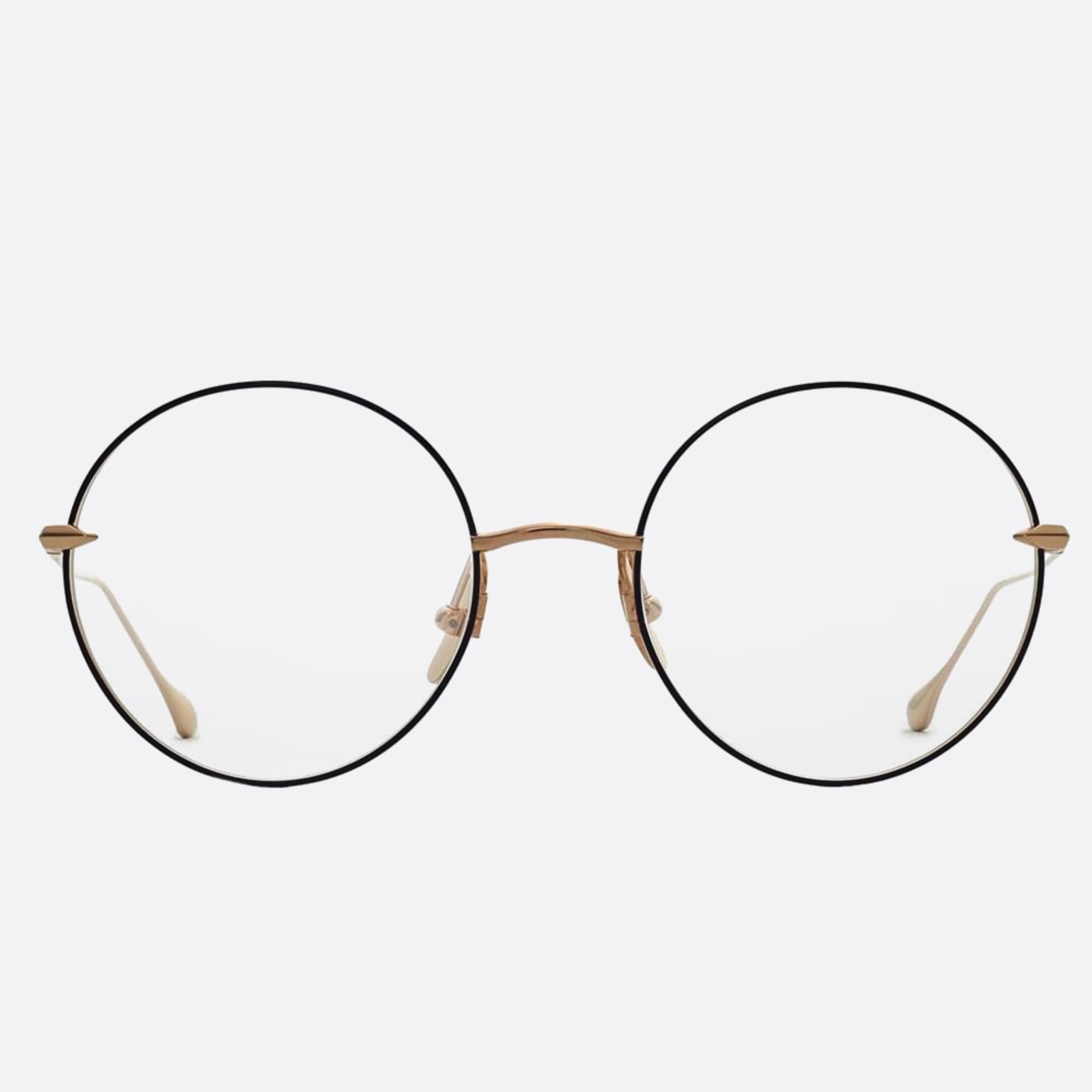 Dita 03mm Believer Black Round Unisex Eyeglasses - Main View