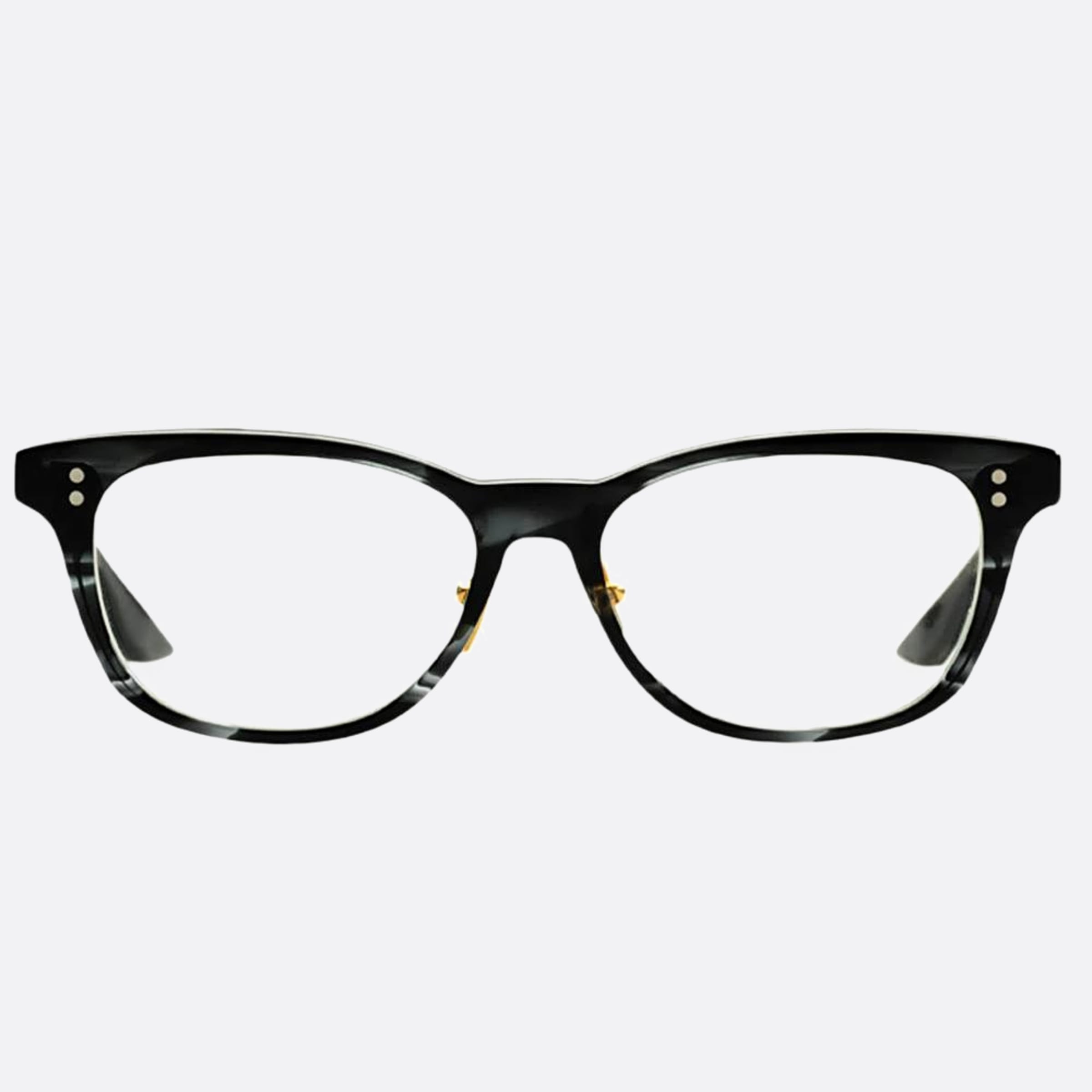 Dita 01mm Brehm Dtx714 Black Squared Unisex Eyeglasses - Main View