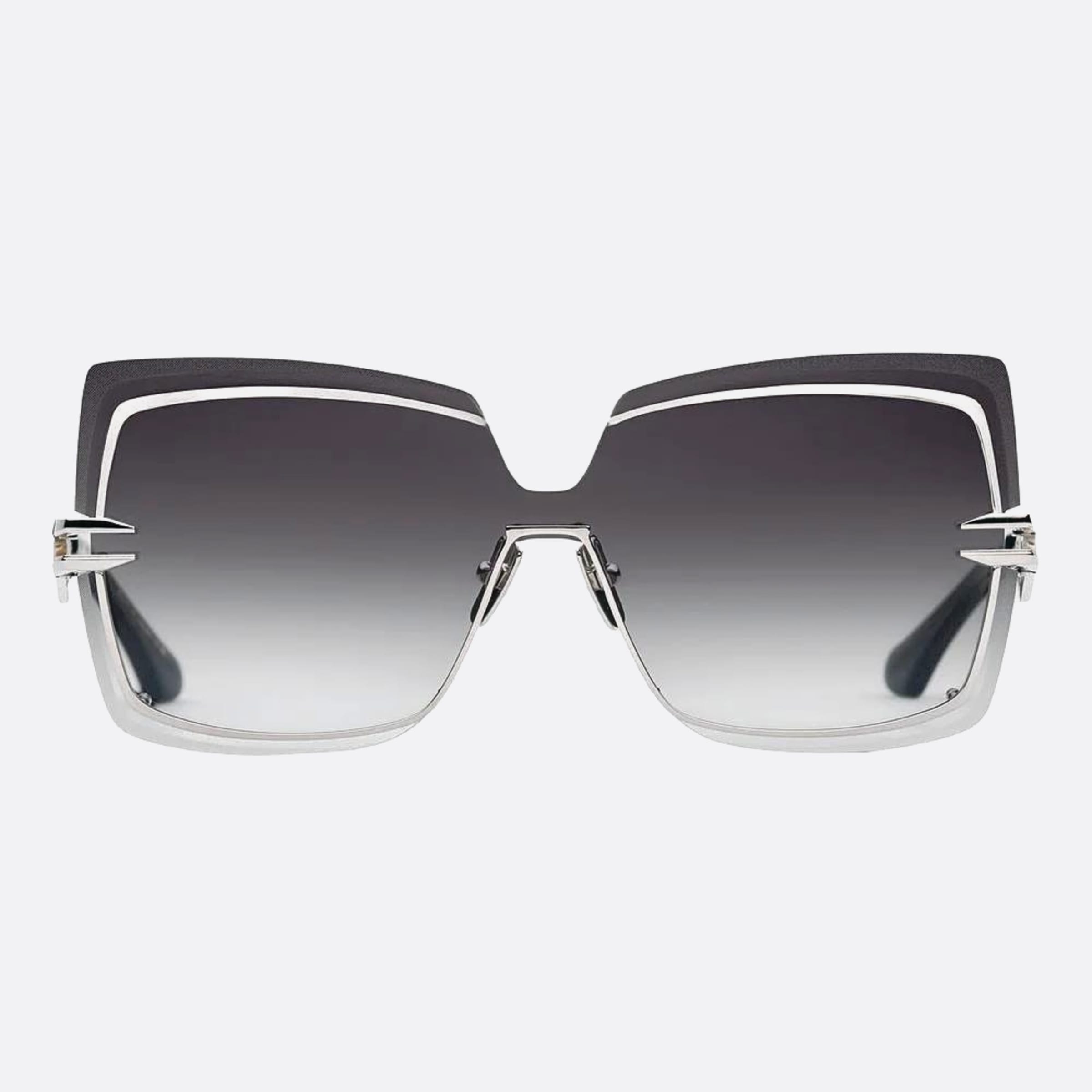 Dita 02mm Brokyn Dts440 Silver Oversize Unisex Sunglasses - Main View
