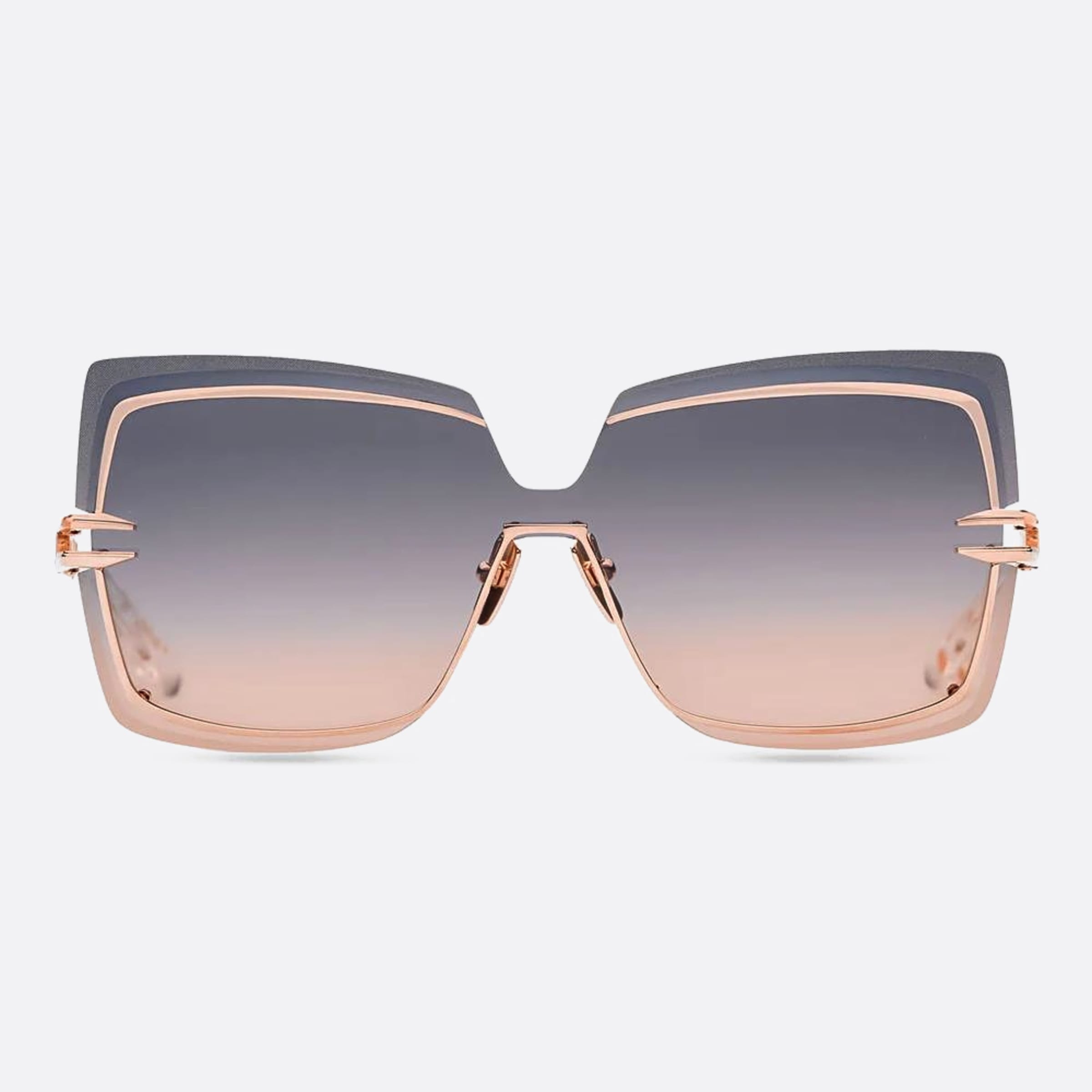 Dita 03mm Brokyn Dts440 Gold Oversize Unisex Sunglasses - Main View