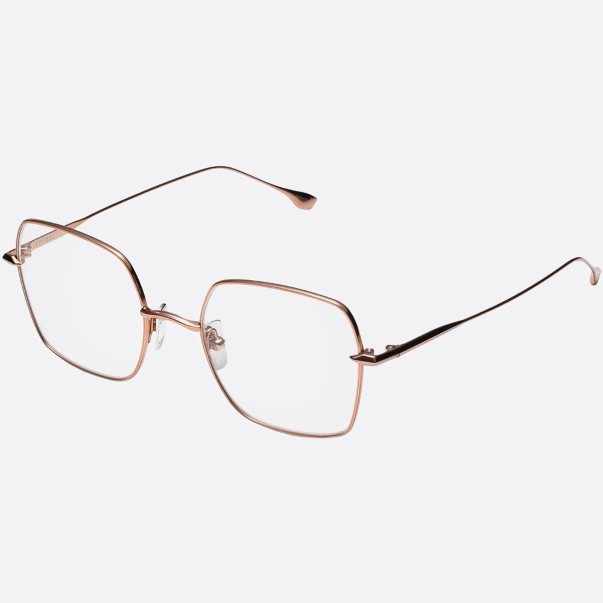 Dita 02mm Cerebal Rose Gold Butterfly Unisex Eyeglasses - Side View
