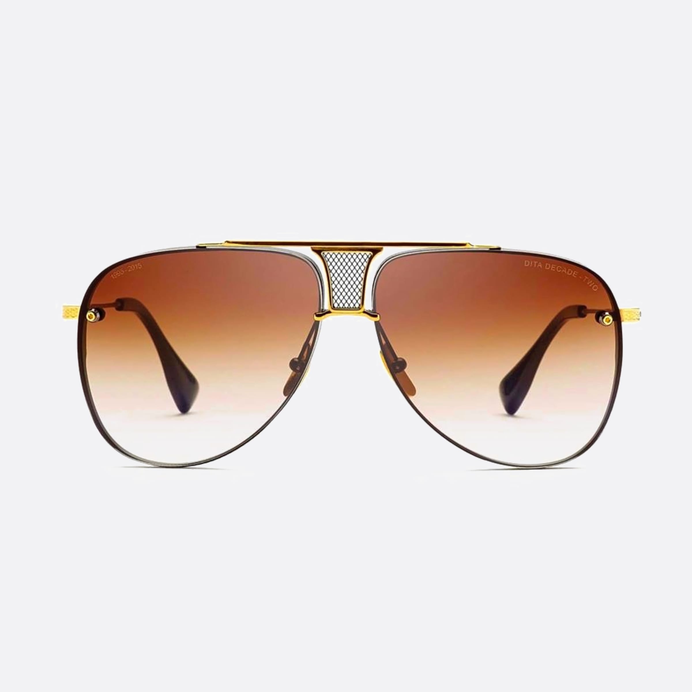 Dita 62mm Decade Two Drx Blk Gld Black Pilot Unisex Sunglasses - Main View
