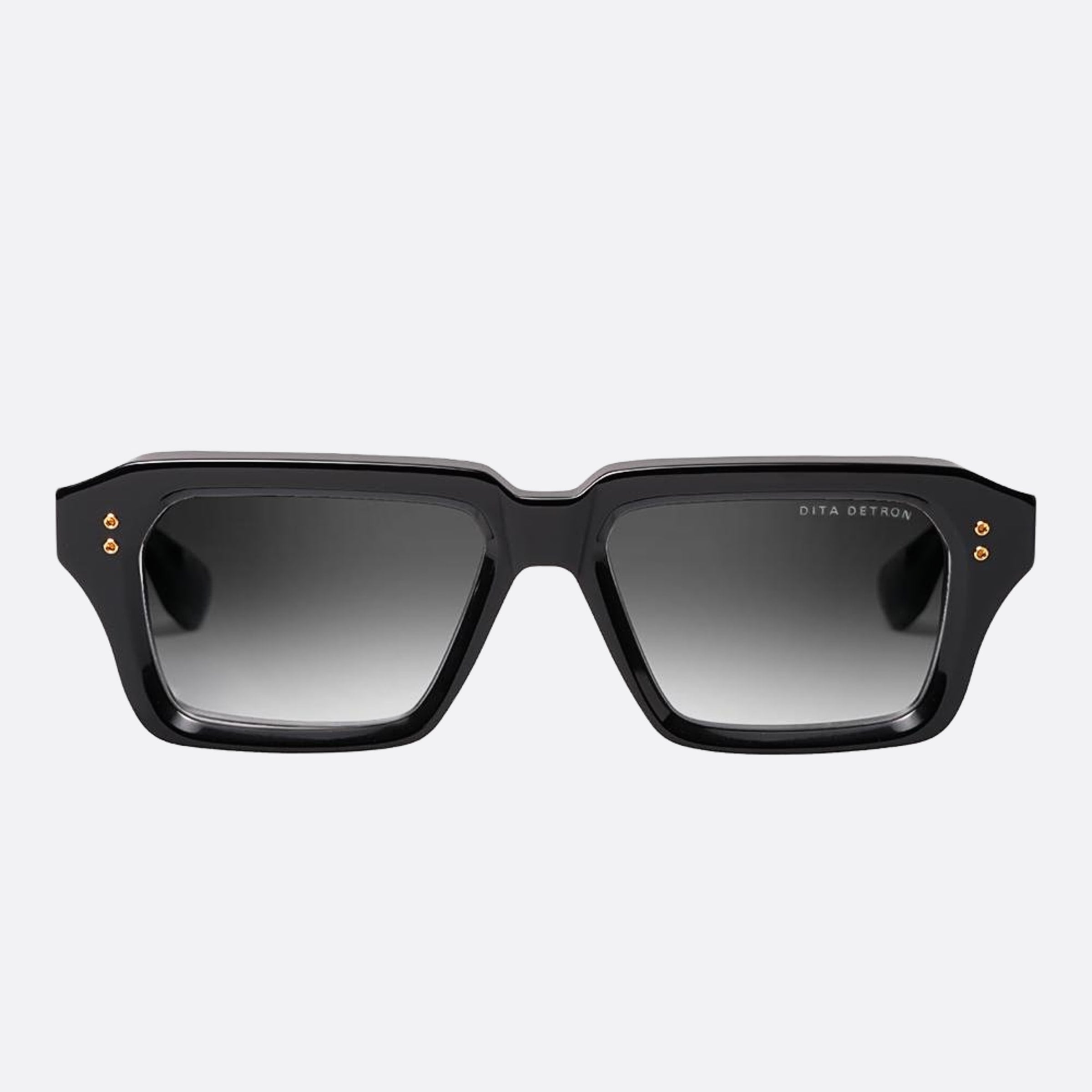 Dita 01mm Detron Dts459 Black Rectangle Unisex Sunglasses - Main View