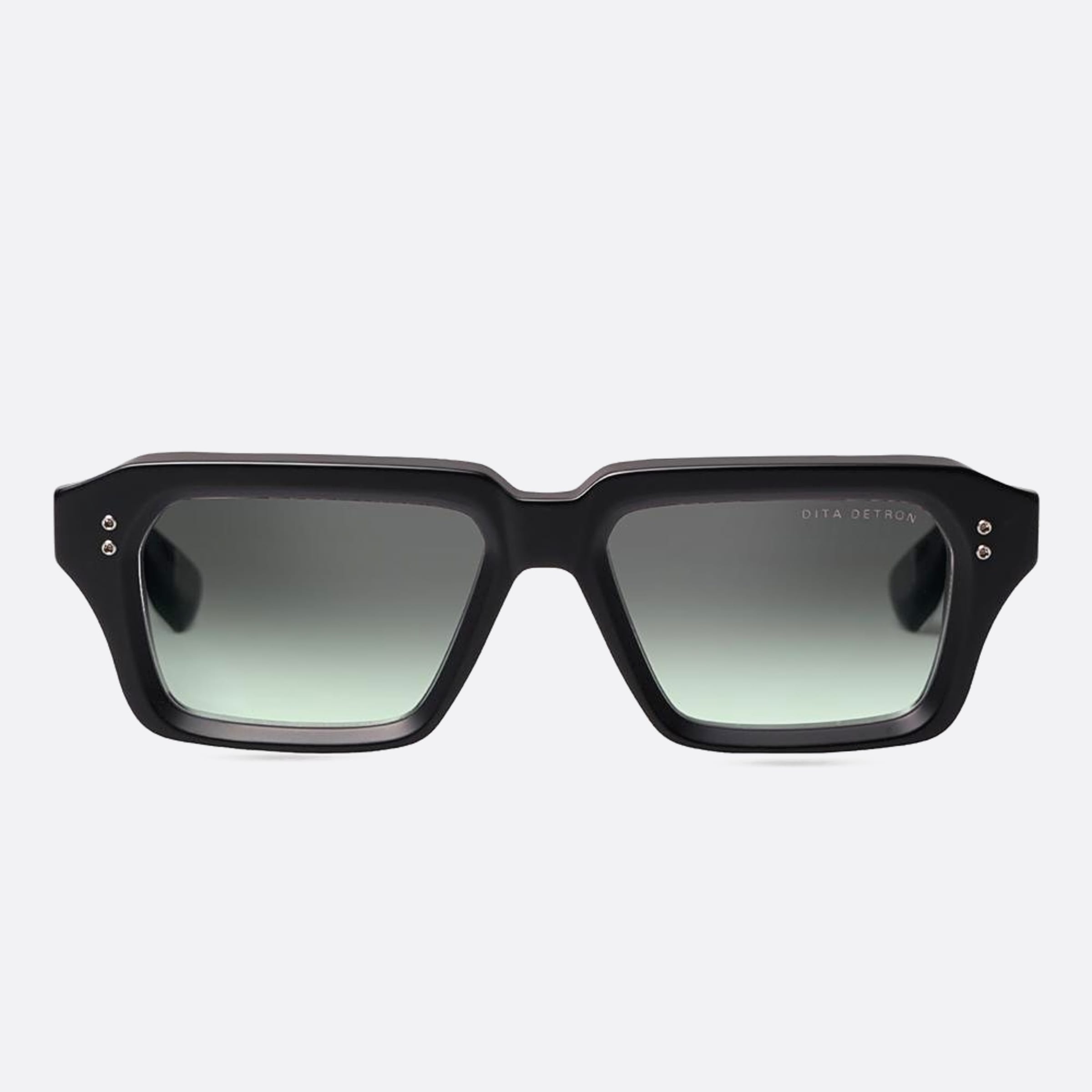Dita 02mm Detron Dts459 Black Rectangle Unisex Sunglasses - Main View