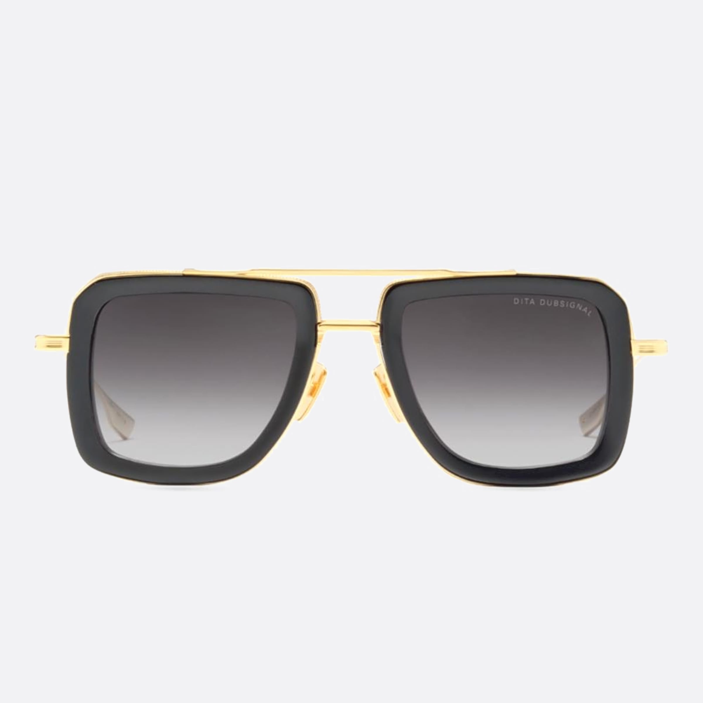 Dita 01mm Dubsignal Dts465 Black Geometric Unisex Sunglasses - Main View