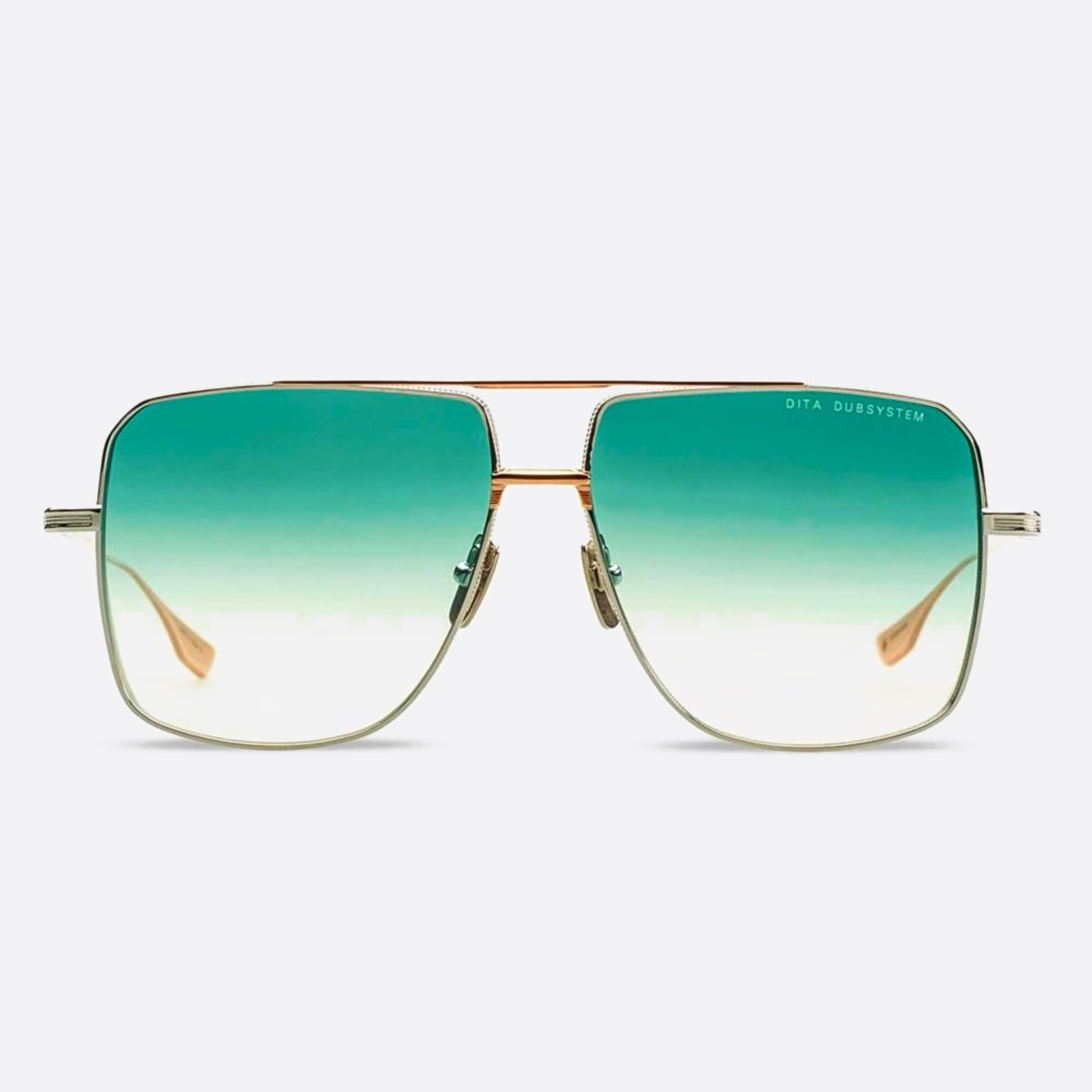 Dita 63mm Dubsystem Rose Gold Visor Unisex Sunglasses - Main View