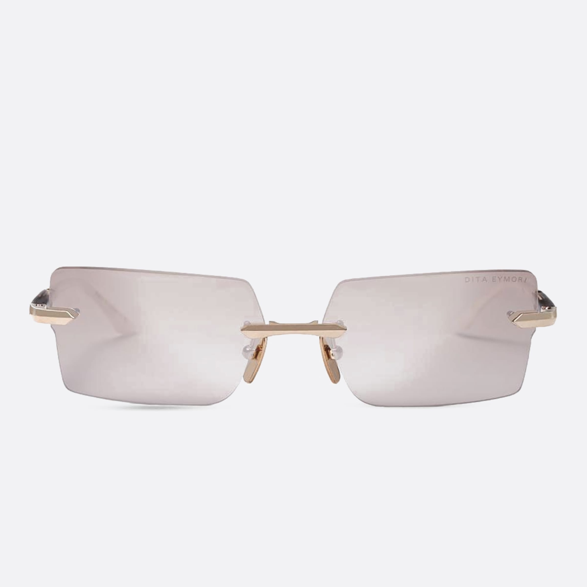 Dita 01mm Eymori Dts462 Gold Rectangle Unisex Sunglasses - Main View