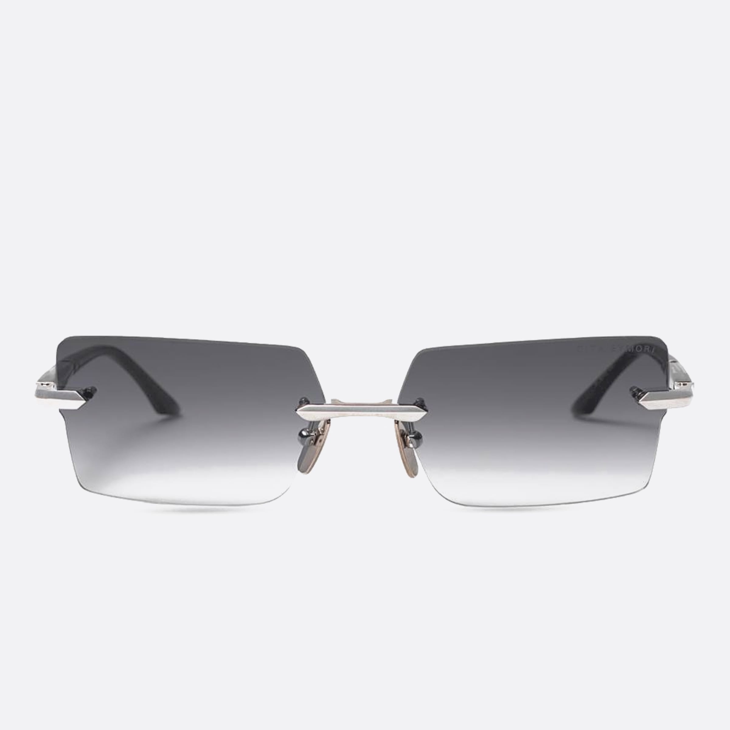 Dita 03mm Eymori Dts462 Silver Rectangle Unisex Sunglasses - Main View