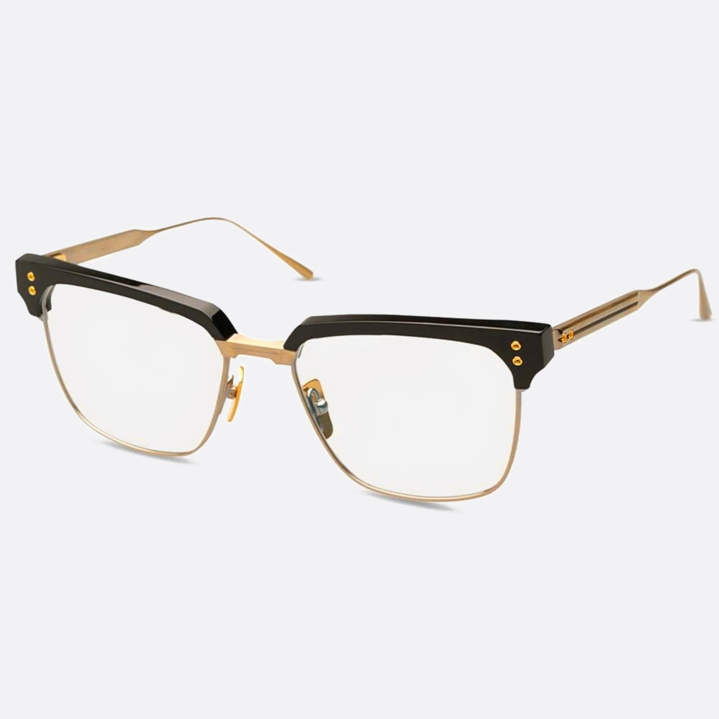 Dita 55mm Firaz Black Visor Unisex Eyeglasses - Side View