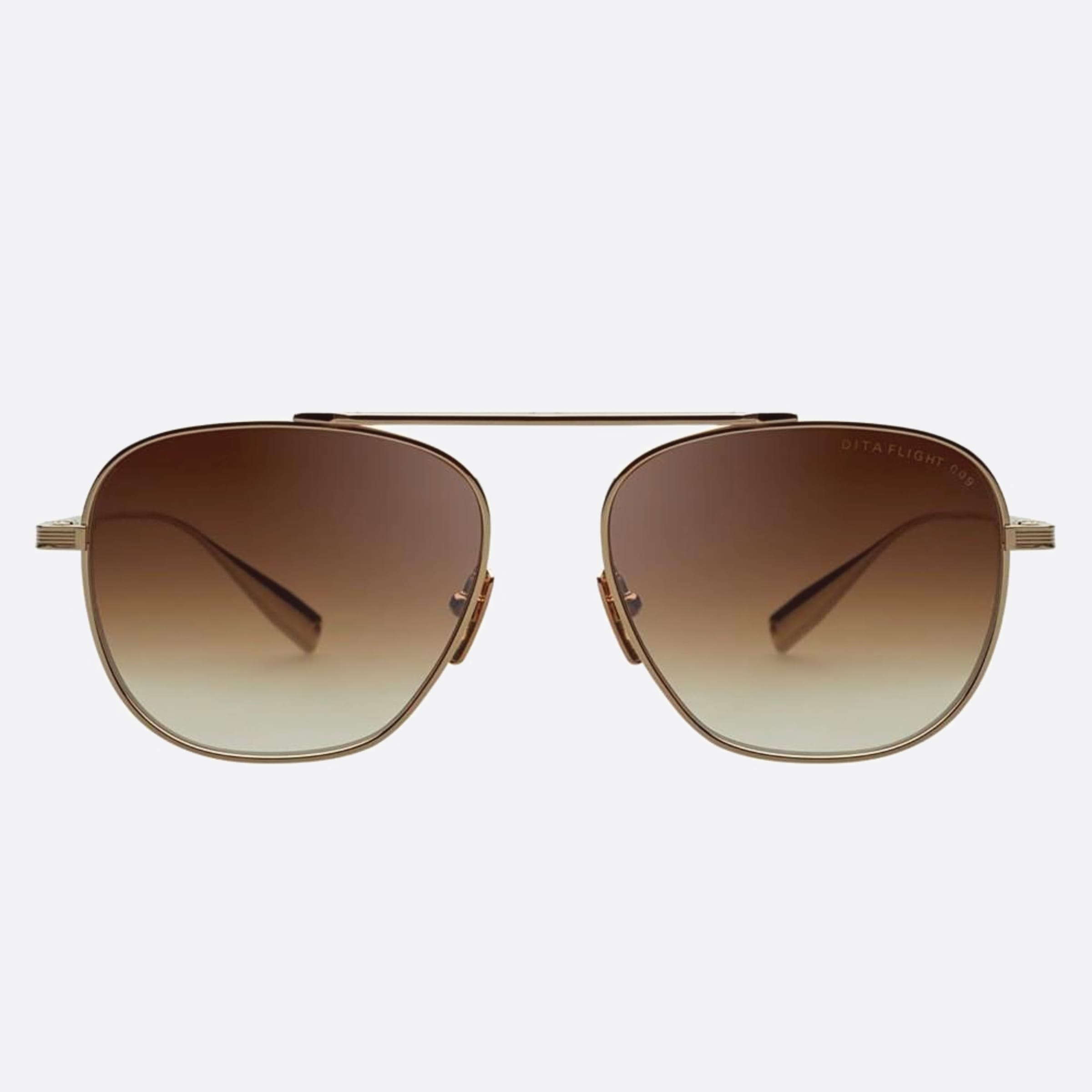 Dita 01mm Flight Dts409 Gold Geometric Unisex Sunglasses - Main View