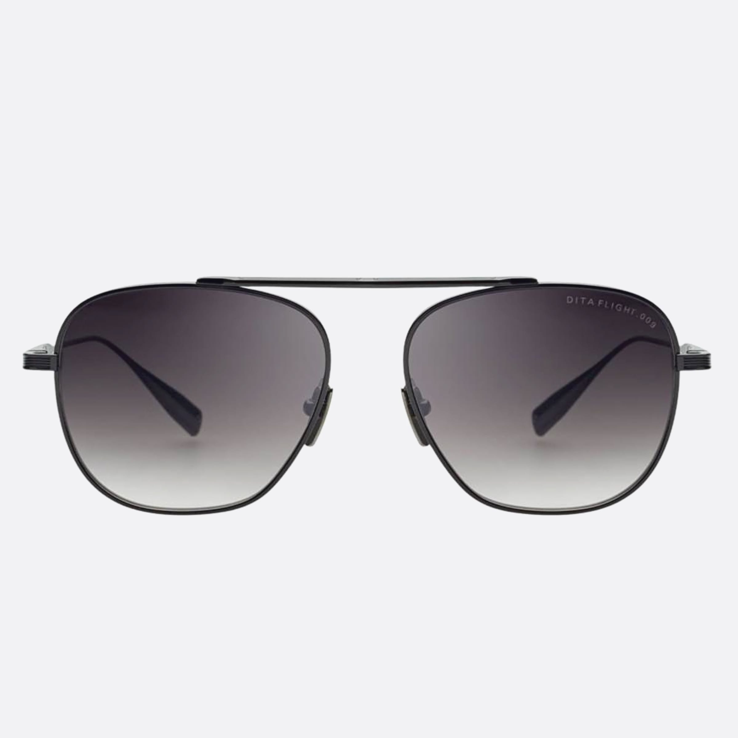 Dita 03mm Flight Dts409 Black Geometric Unisex Sunglasses - Main View