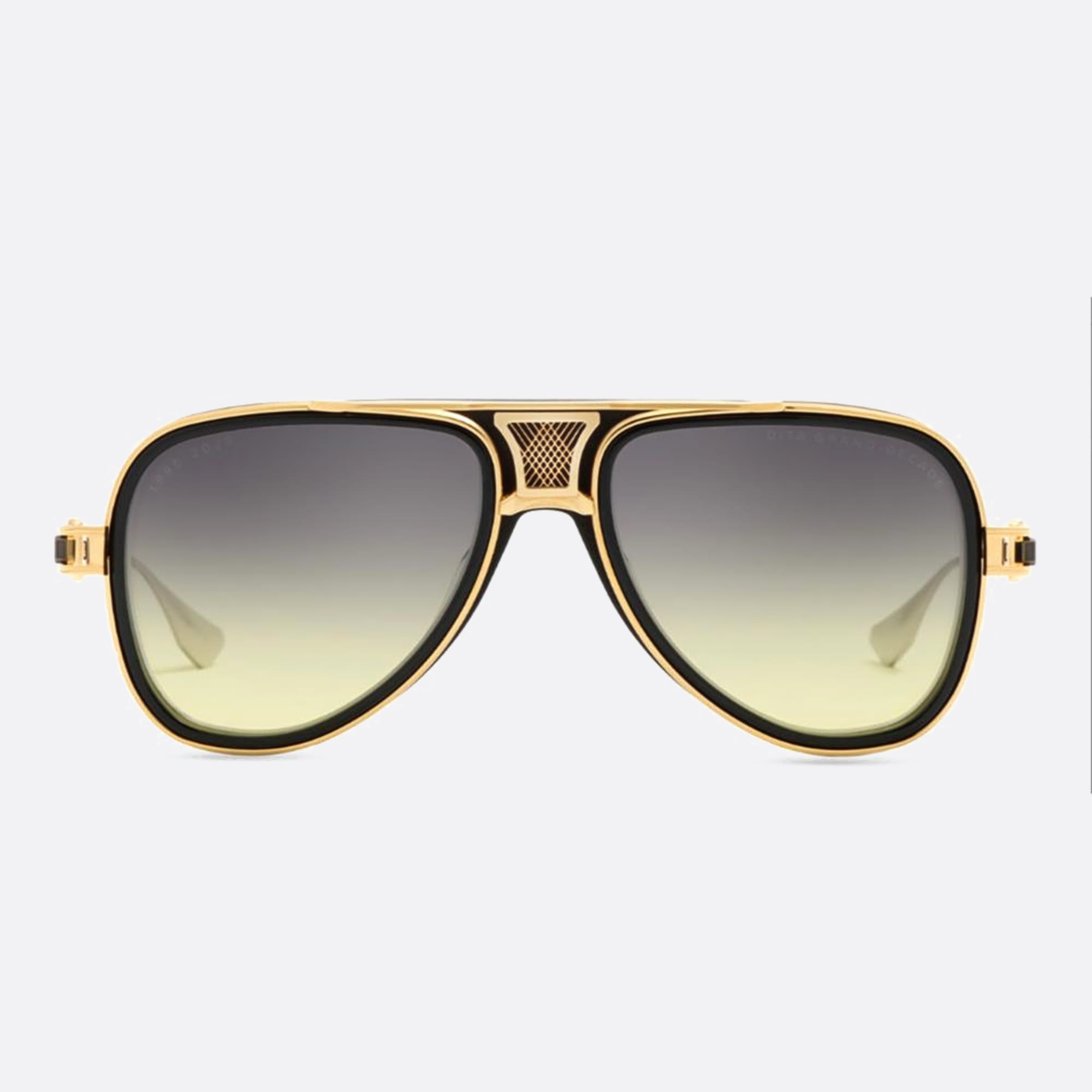 Dita 56mm Grand Decade Dts460 Black Pilot Men Sunglasses - Main View