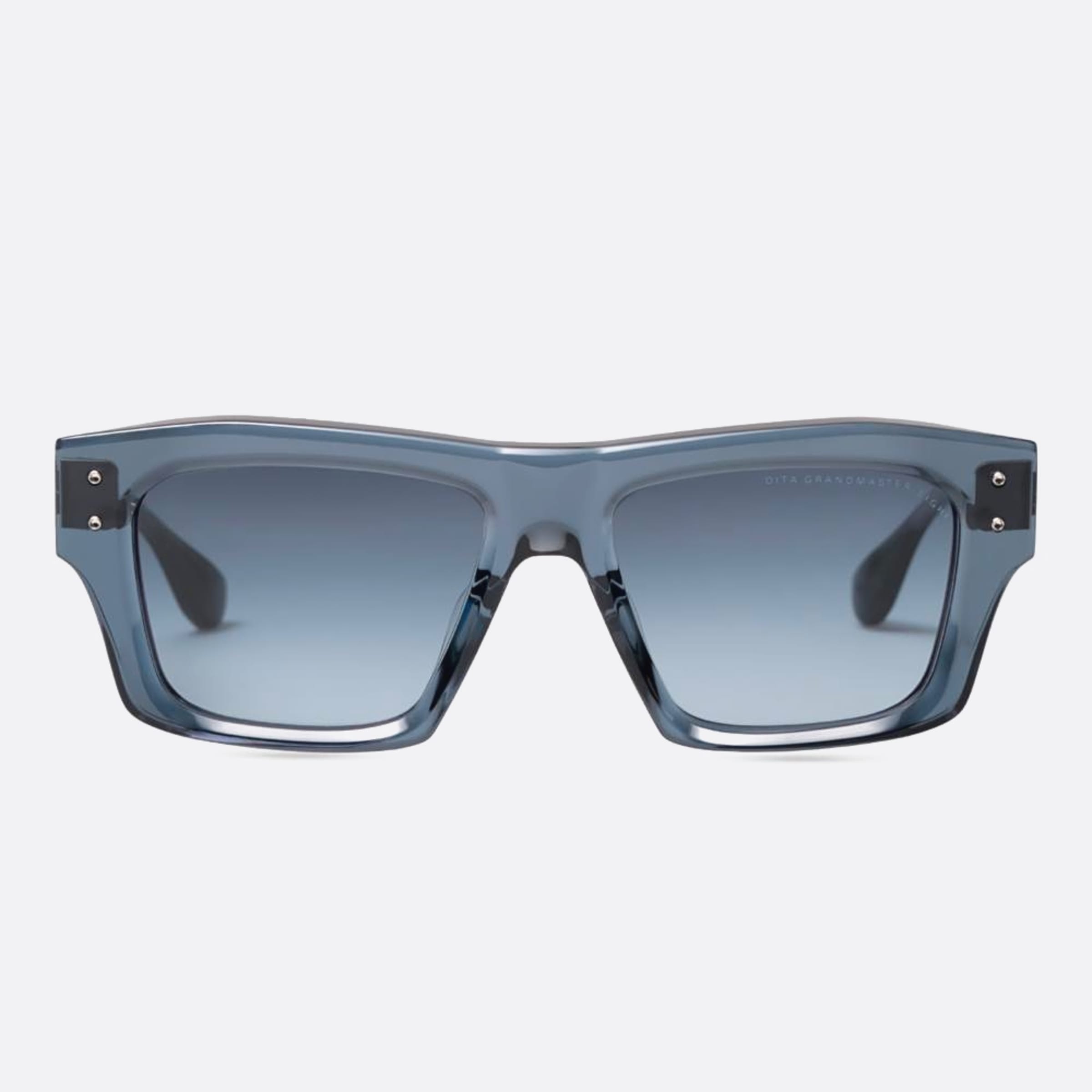 Dita 03mm Grandmaster Eight Dts458 Silver Squared Unisex Sunglasses - Main View