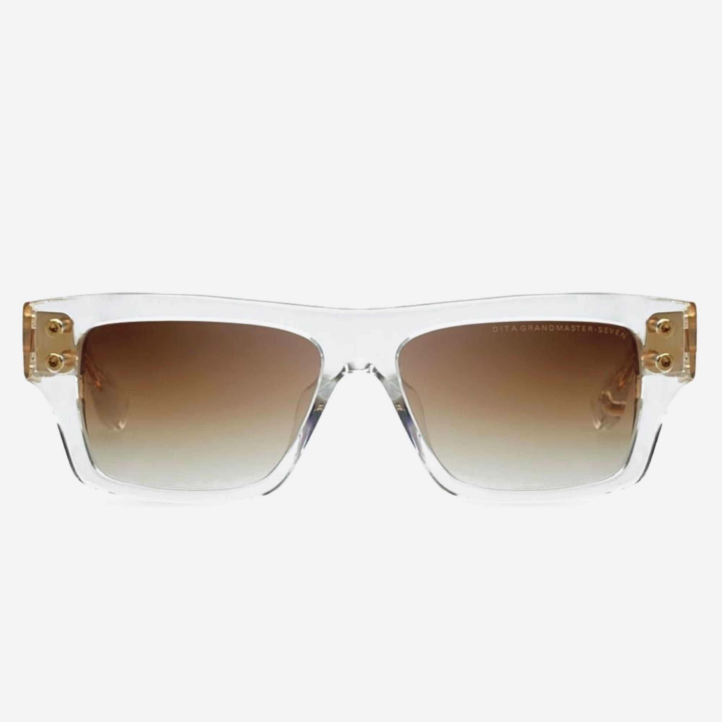 Dita 02mm Grandmaster Seven Dts407 Transparent Rectangle Unisex Sunglasses - Main View