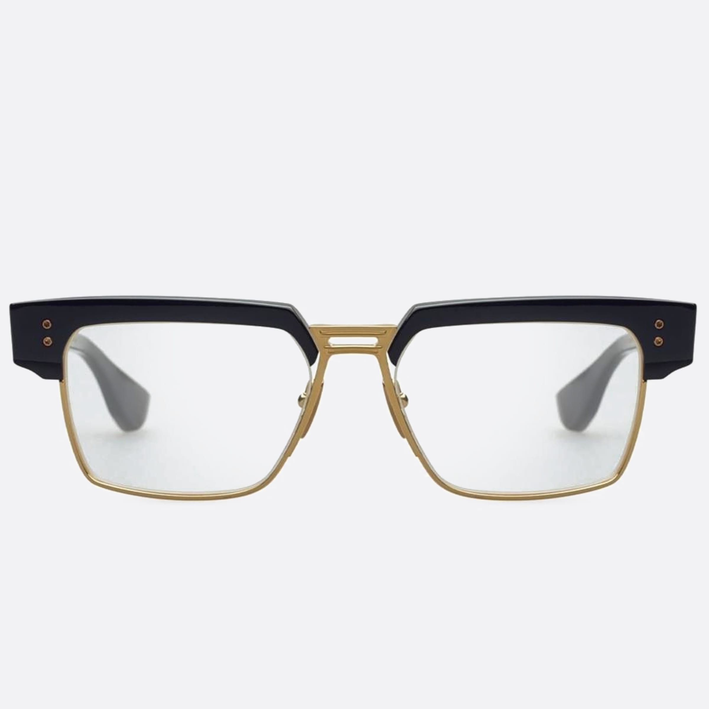 Dita 01mm Hakatron Dtx410 Gold Geometric Unisex Eyeglasses - Main View