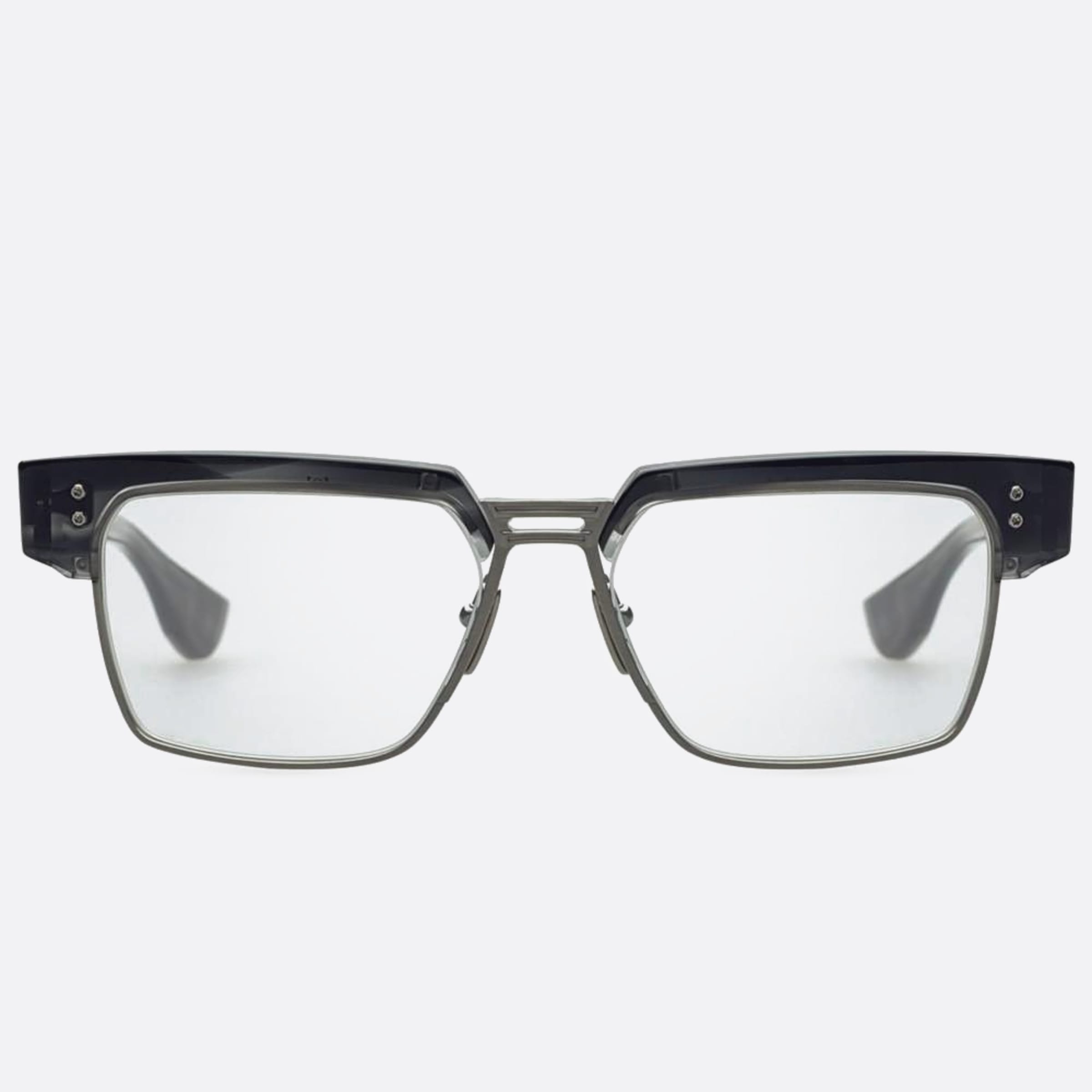 Dita 03mm Hakatron Dtx410 Black Geometric Unisex Eyeglasses - Main View