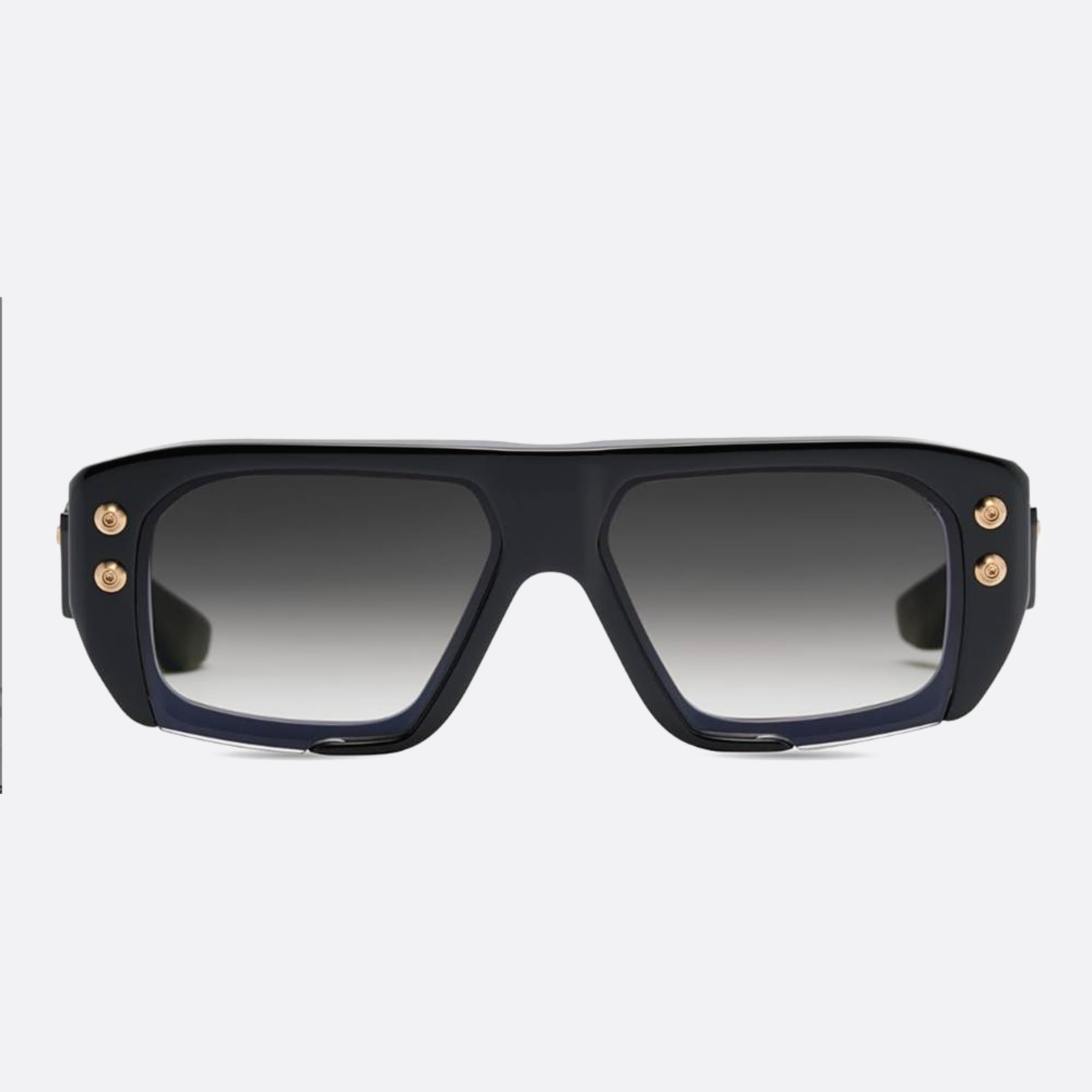 Dita Hypher Dts466 01af Black Squared Unisex Sunglasses - Main View