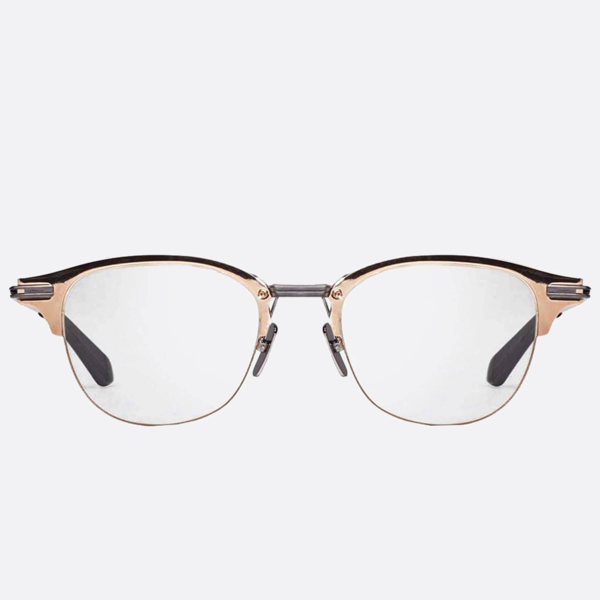 Dita 01mm Iambic Gold Round Unisex Eyeglasses - Main View