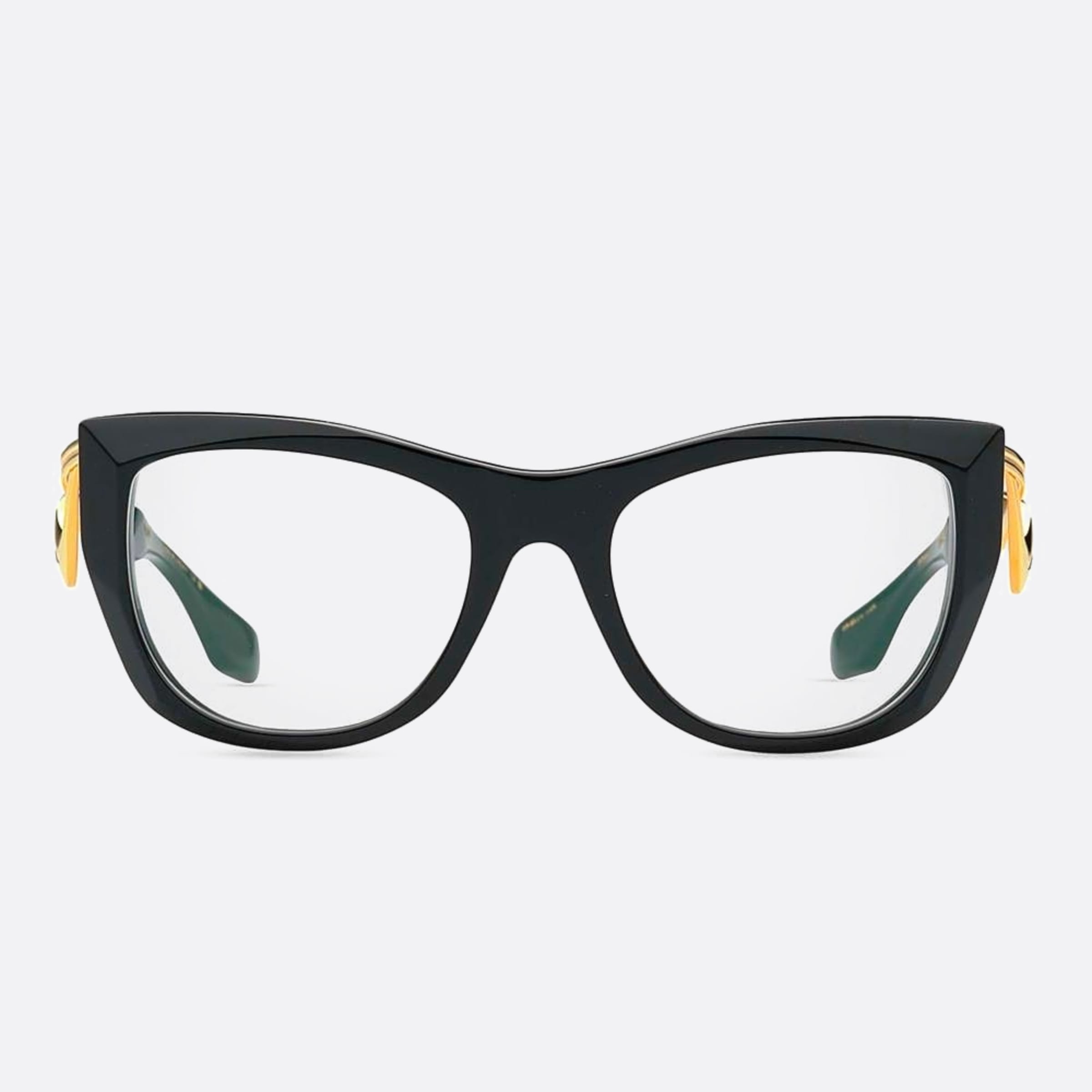 Dita 55mm Icelus Black Cat Eye Unisex Eyeglasses - Main View