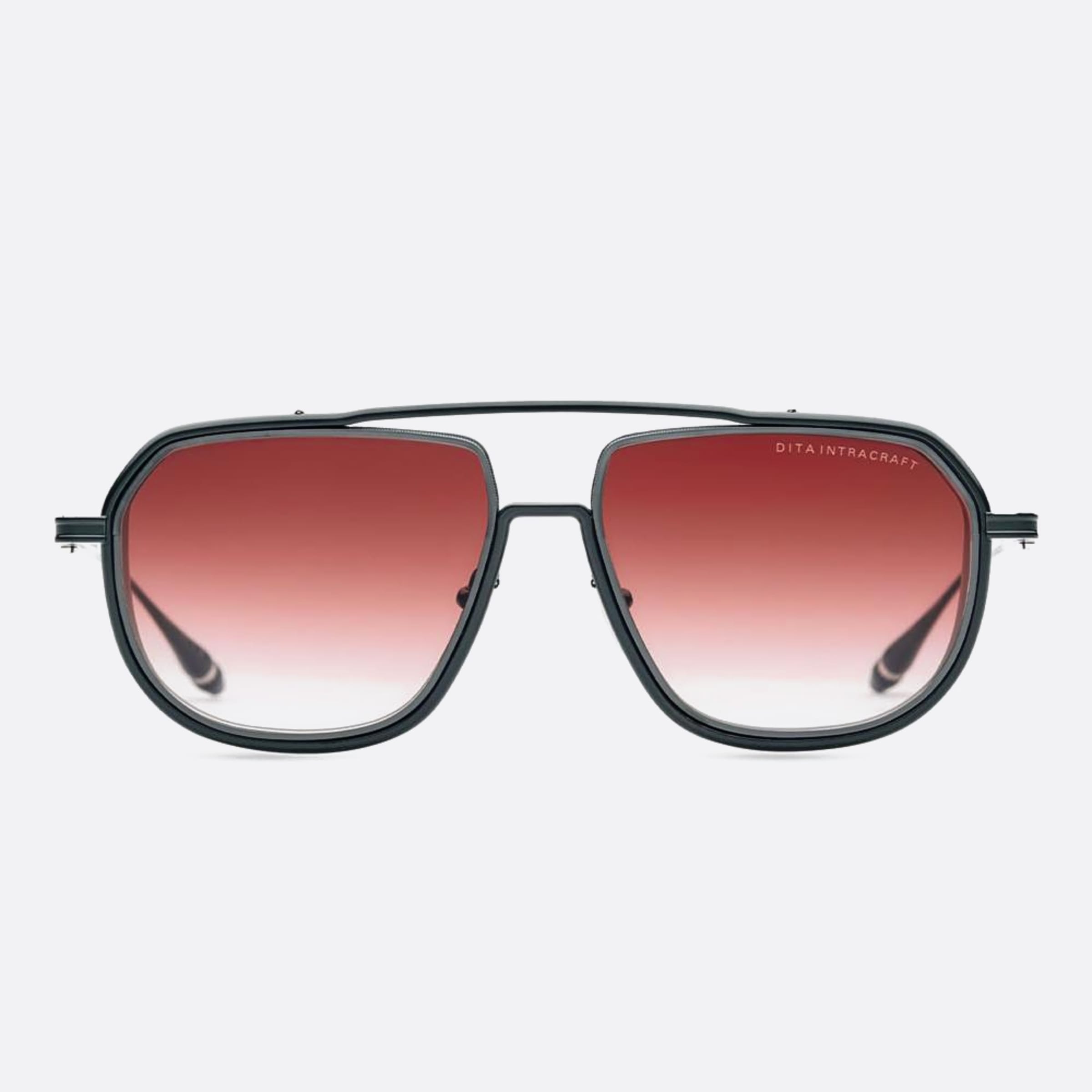 Dita 59mm Intracraft Dts165 Black Pilot Unisex Sunglasses - Main View