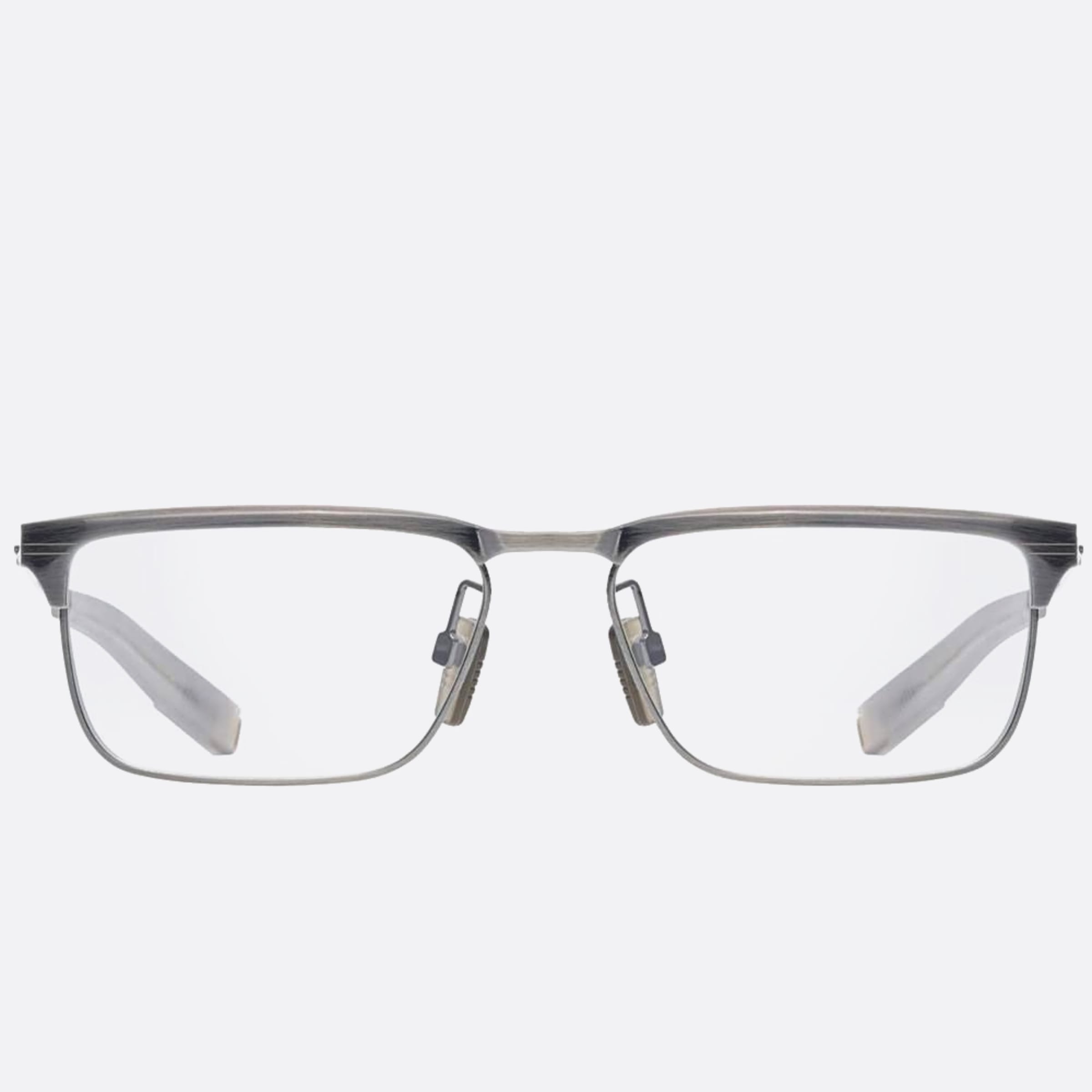 Dita 03mm Lancier Lsa Silver Geometric Unisex Eyeglasses - Main View