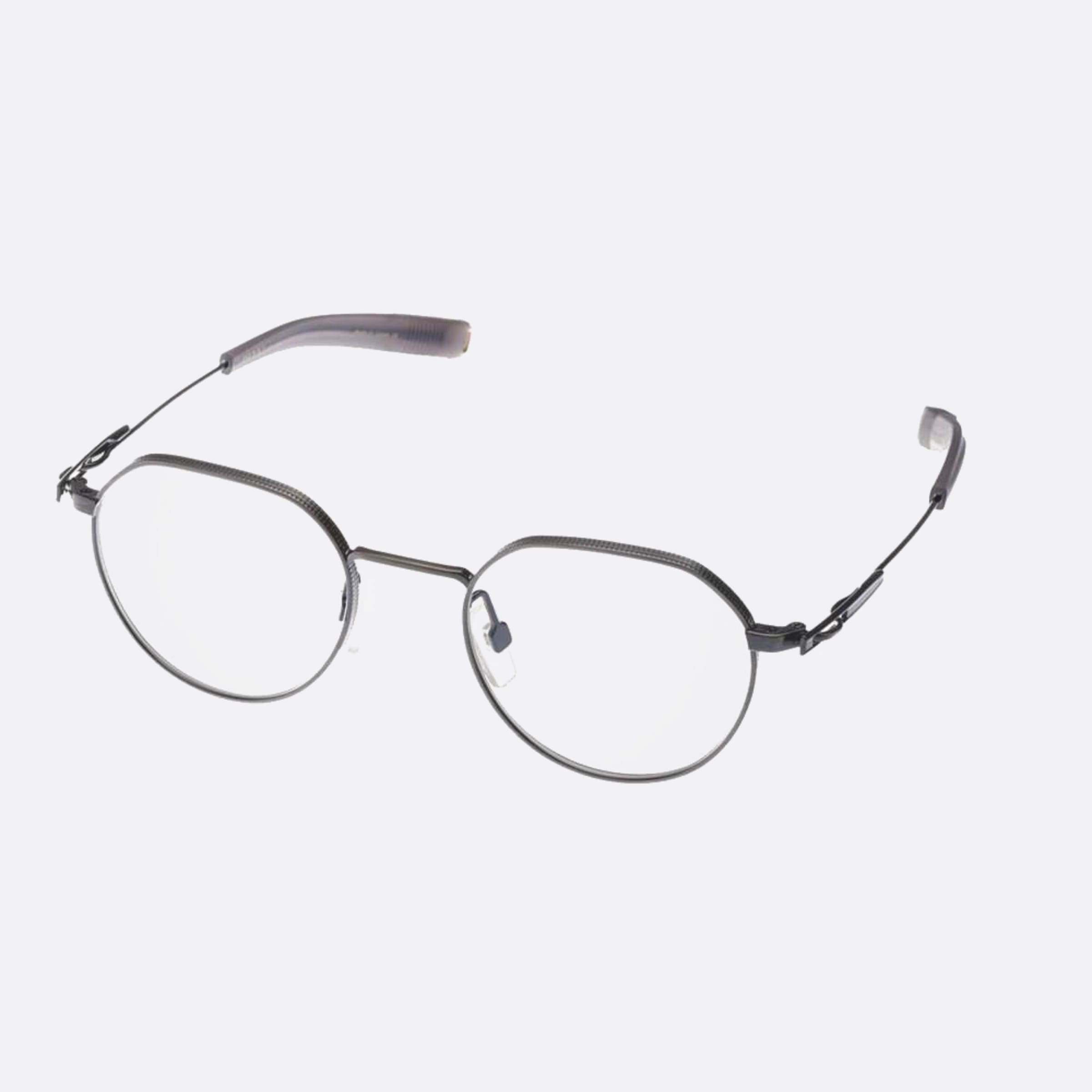 Dita 03mm Lancier Lsa Silver Round Unisex Eyeglasses - Side View