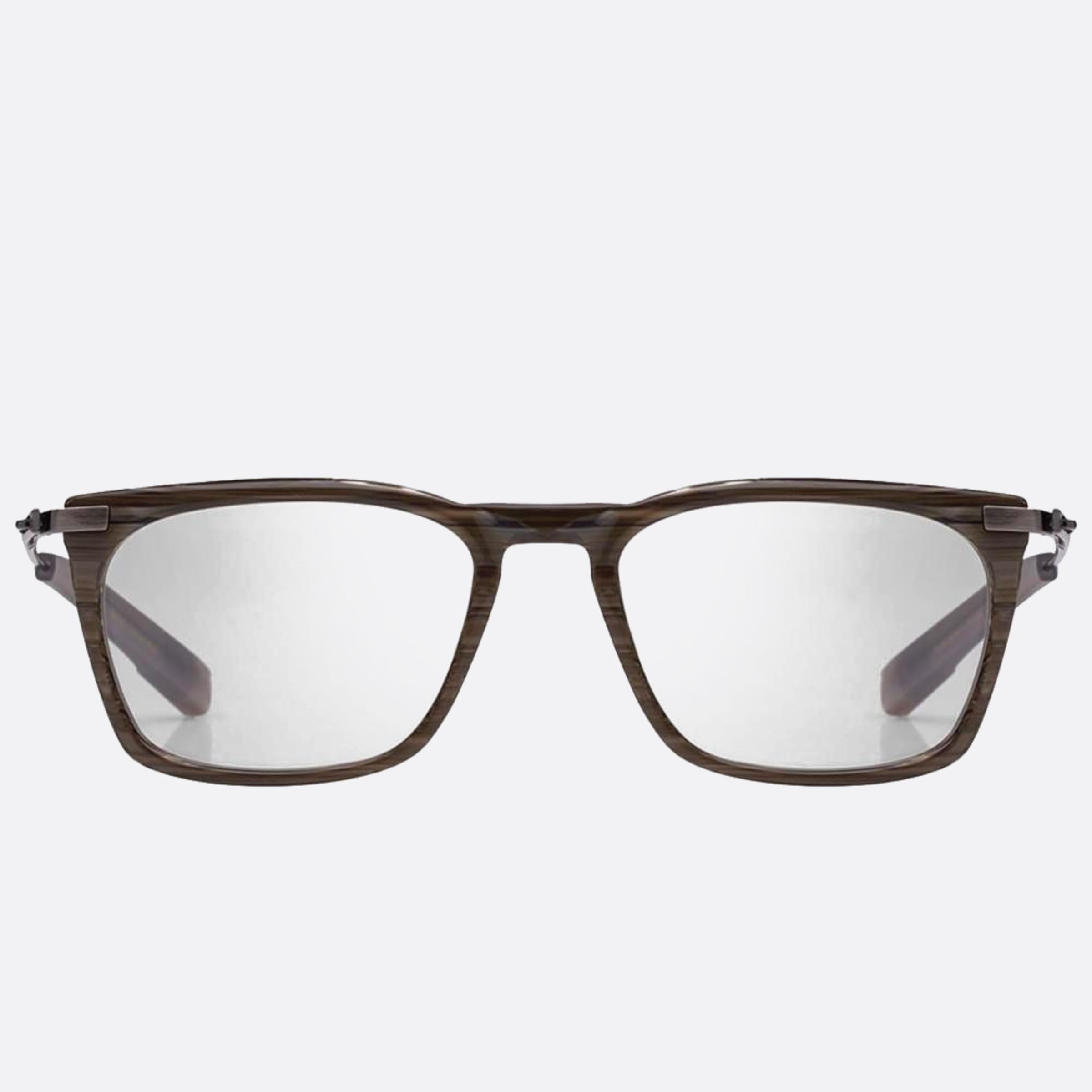 Dita 04mm Lancier Lsa Brown Geometric Unisex Eyeglasses - Main View