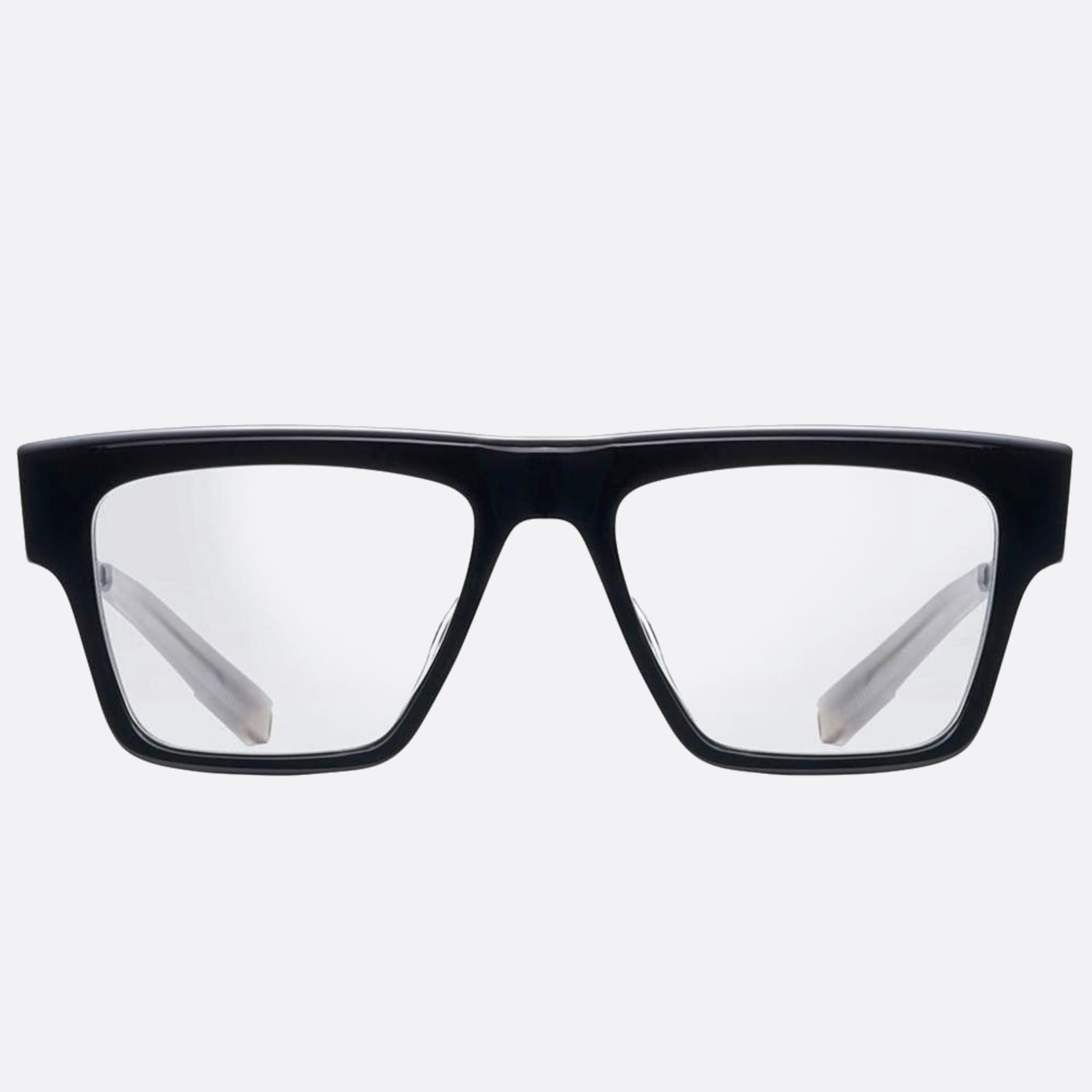 Dita 01mm Lancier Lsa Black Geometric Unisex Eyeglasses - Main View