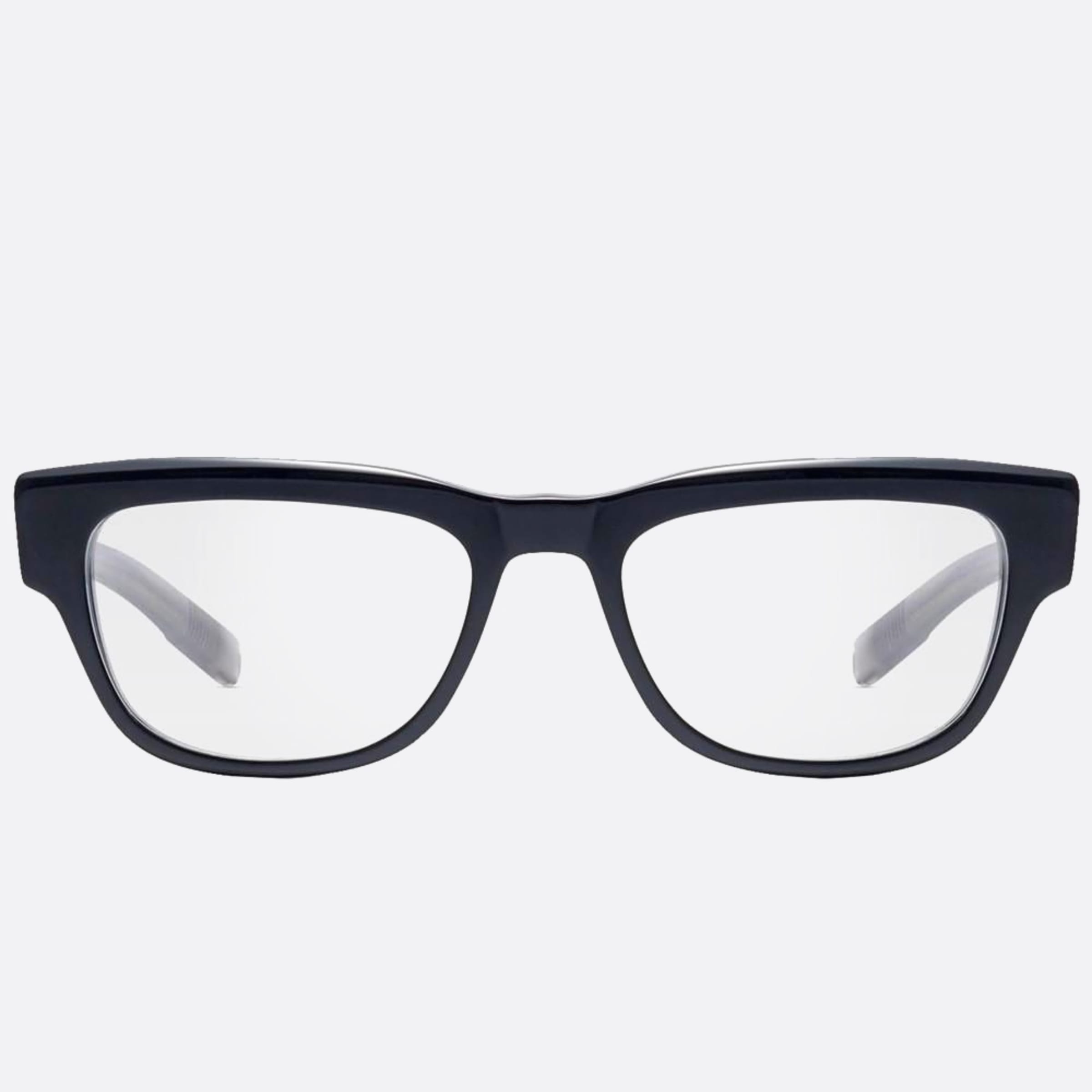 Dita 01mm Lancier Lsa Black Geometric Unisex Eyeglasses - Main View