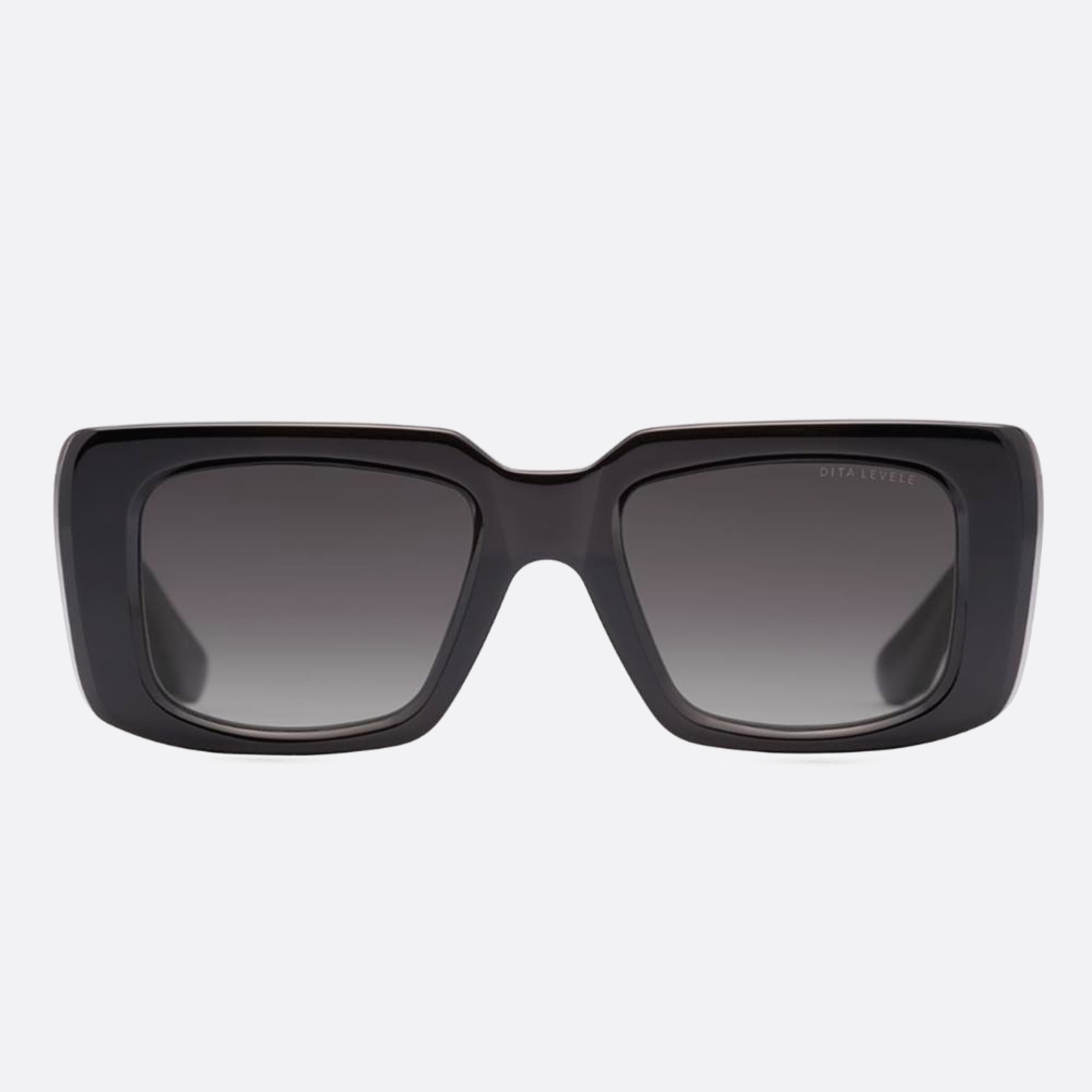 Dita Levele Dts739 01af Black Squared Unisex Sunglasses - Main View
