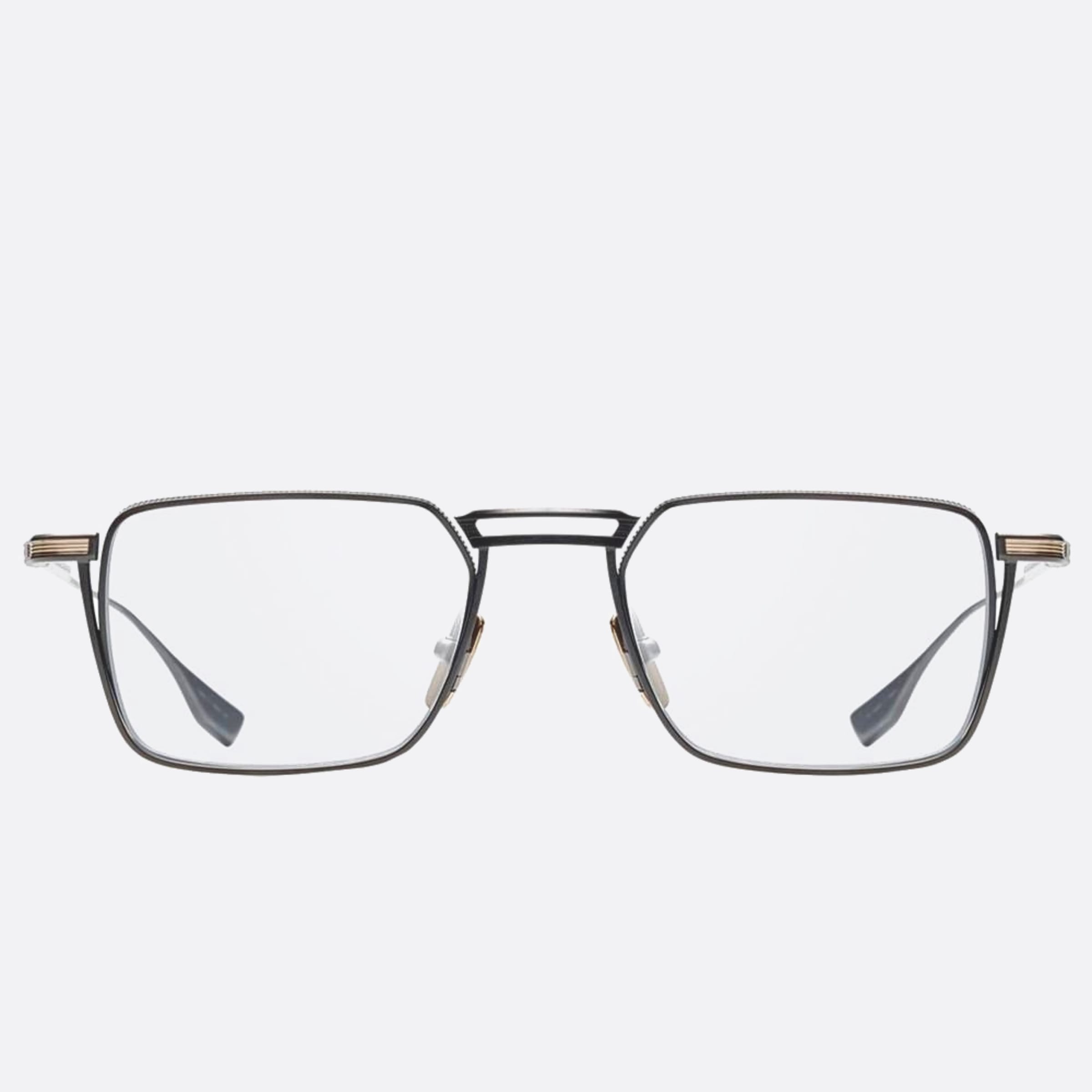 Dita 03mm Lindstrum Black Geometric Unisex Eyeglasses - Main View