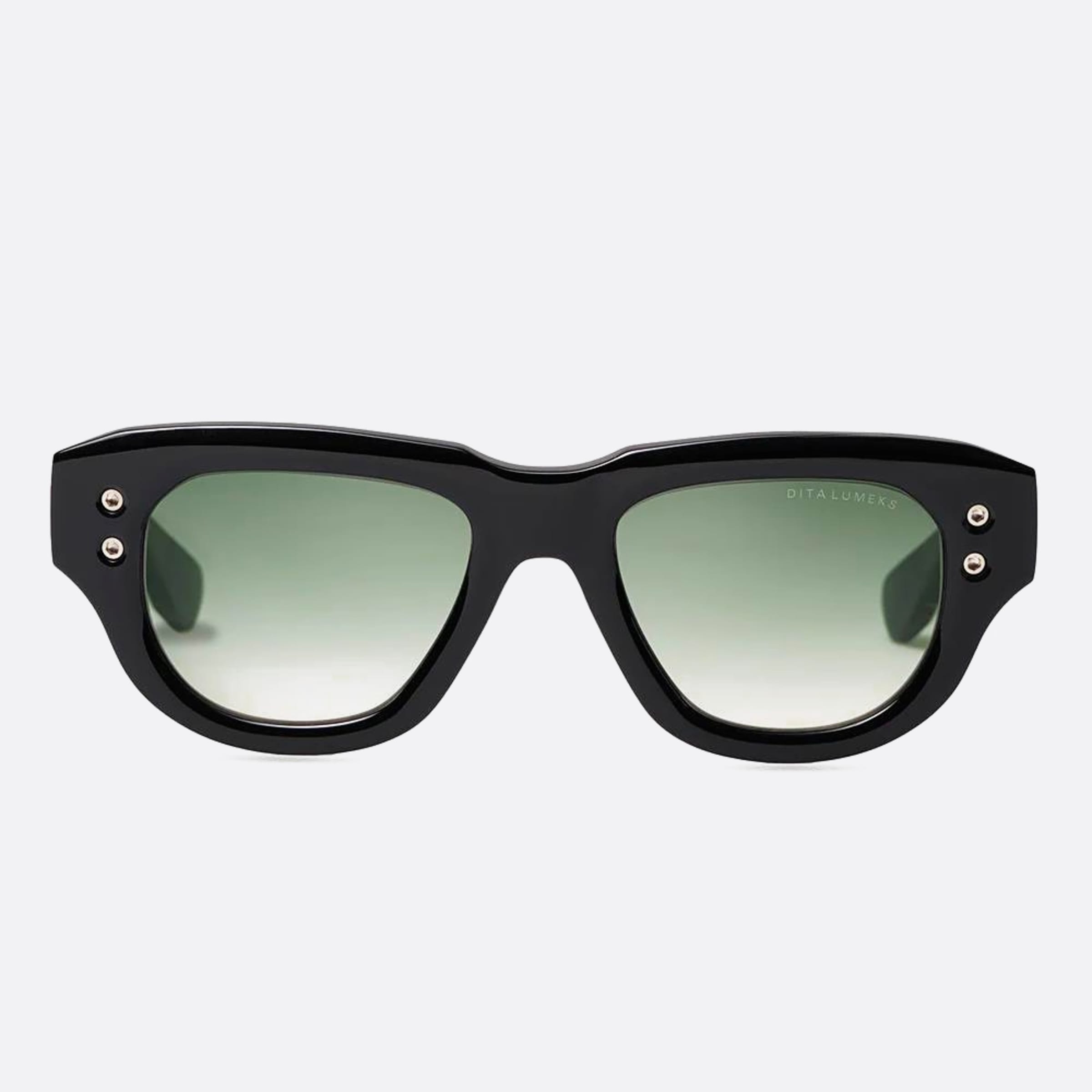 Dita 01mm Lumeks Dts728 Black Squared Unisex Sunglasses - Main View