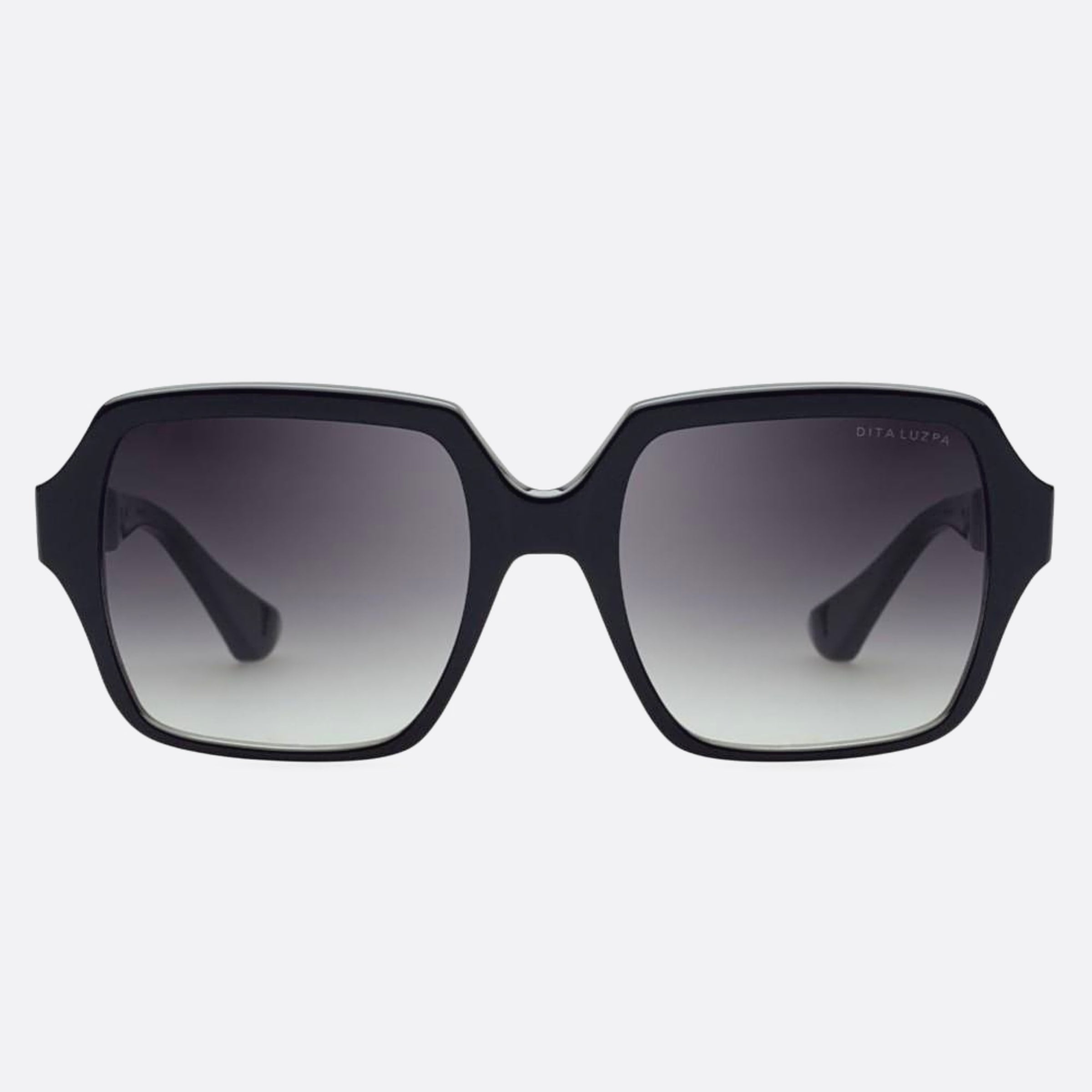 Dita 01mm Luzpa Dts710 Black Geometric Unisex Sunglasses - Main View