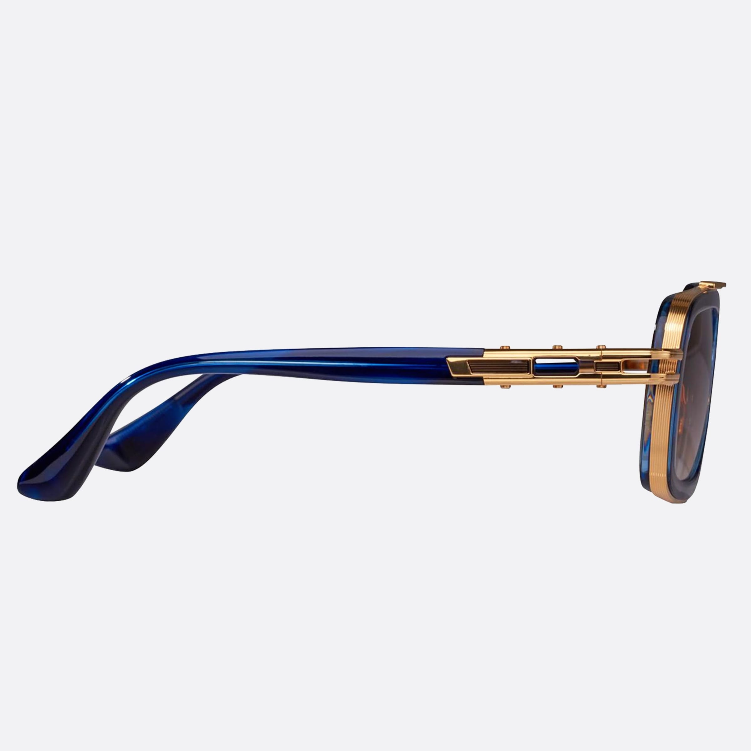 Dita 54mm Lxn Evo Blue Geometric Unisex Sunglasses - Detail View