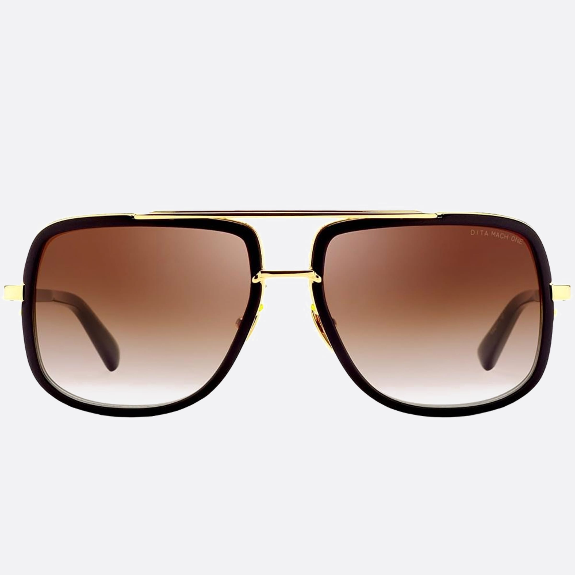 Dita 59mm Mach One Blk Gld Black Pilot Unisex Sunglasses - Main View