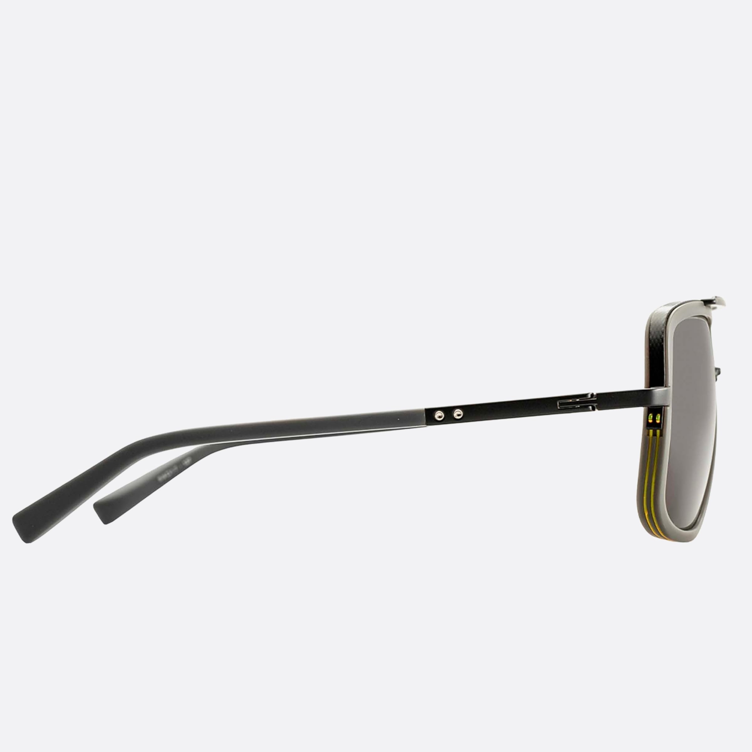 Dita 59mm Mach One Gry Blk Black Pilot Unisex Sunglasses - Detail View
