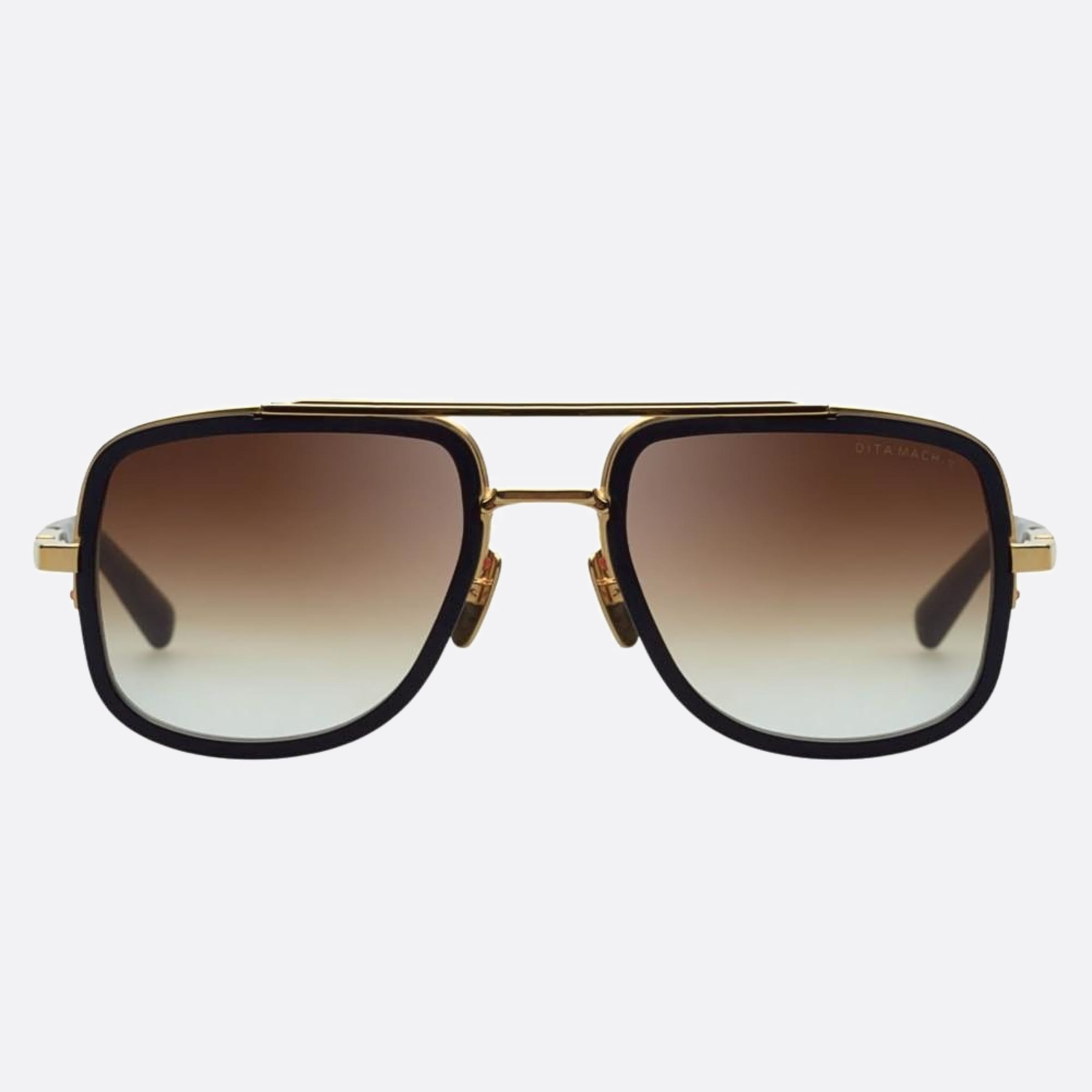 Dita 01mm Mach Dts412 Gold Pilot Unisex Sunglasses - Main View
