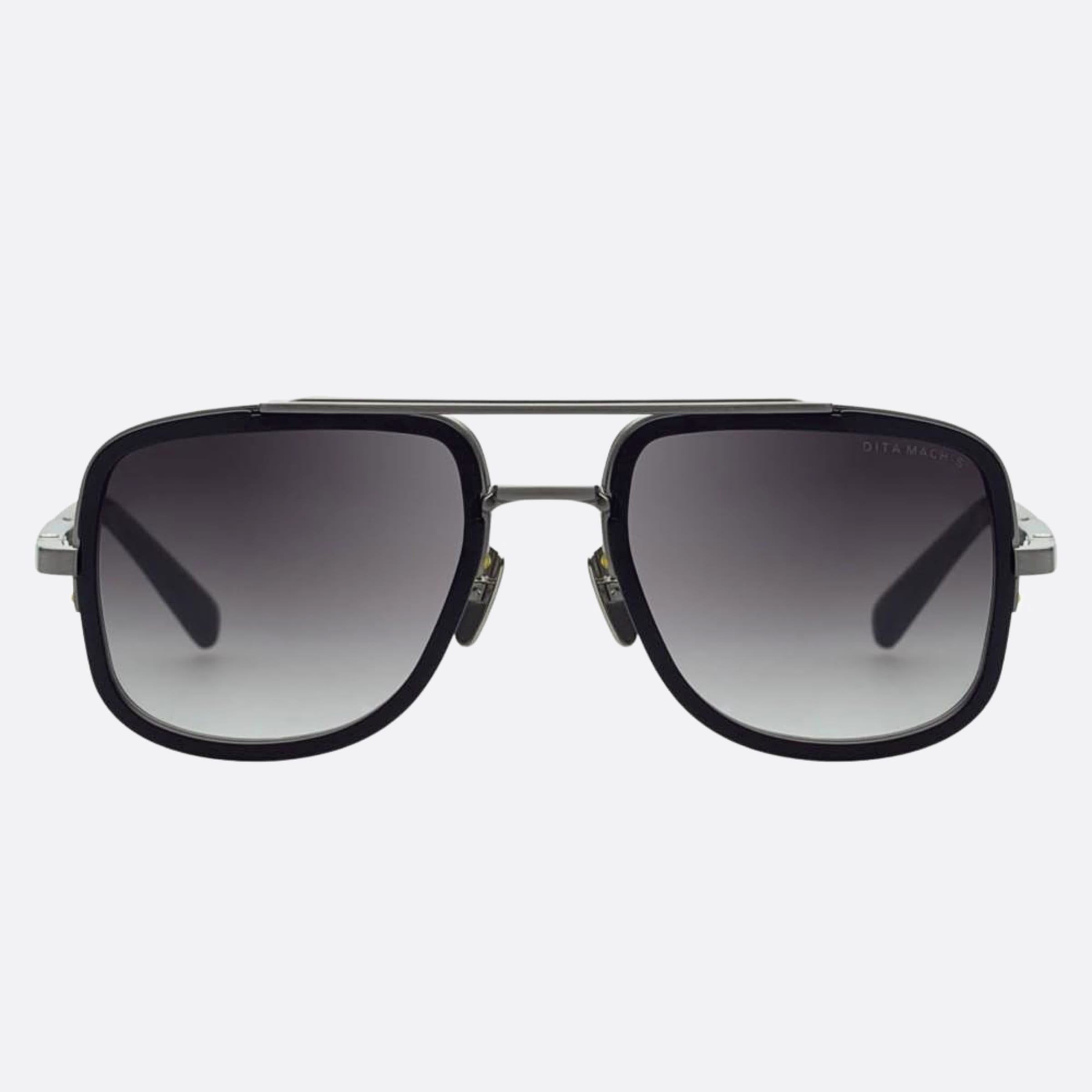 Dita 02mm Mach Dts412 Silver Pilot Unisex Sunglasses - Main View