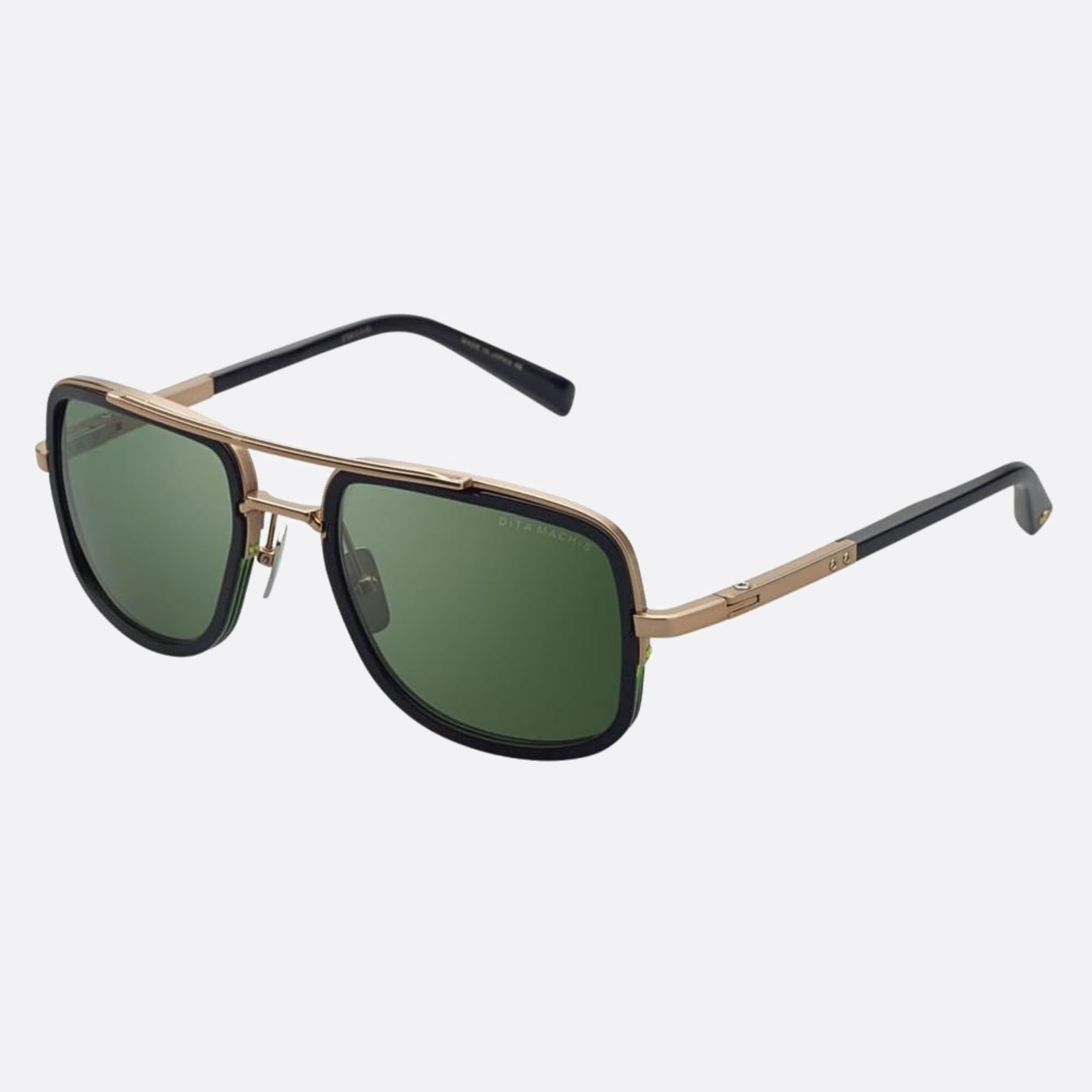 Dita 03mm Mach Dts412 Rose Gold Pilot Unisex Sunglasses - Side View