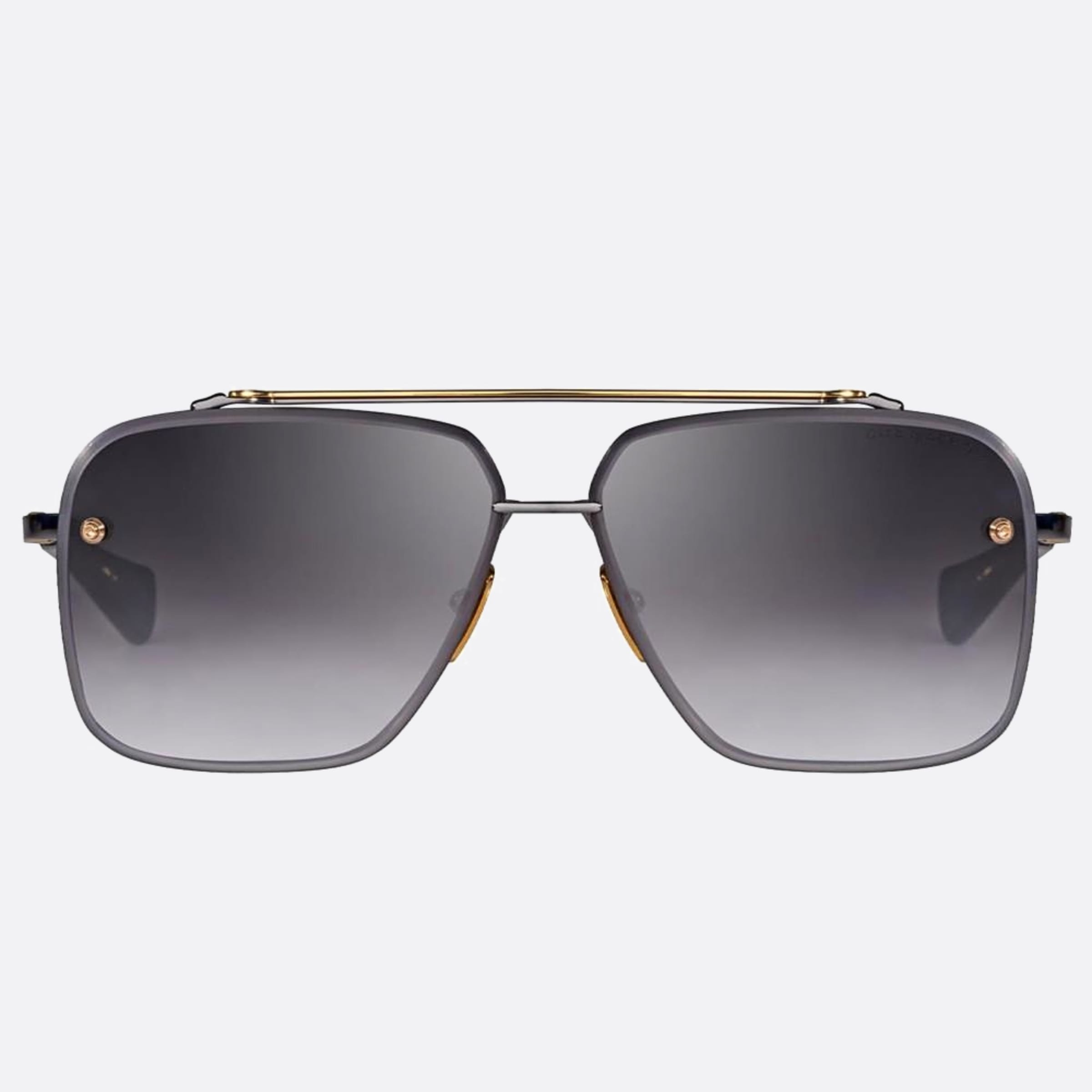 Dita 62mm Mach Six Gold Geometric Unisex Sunglasses - Main View