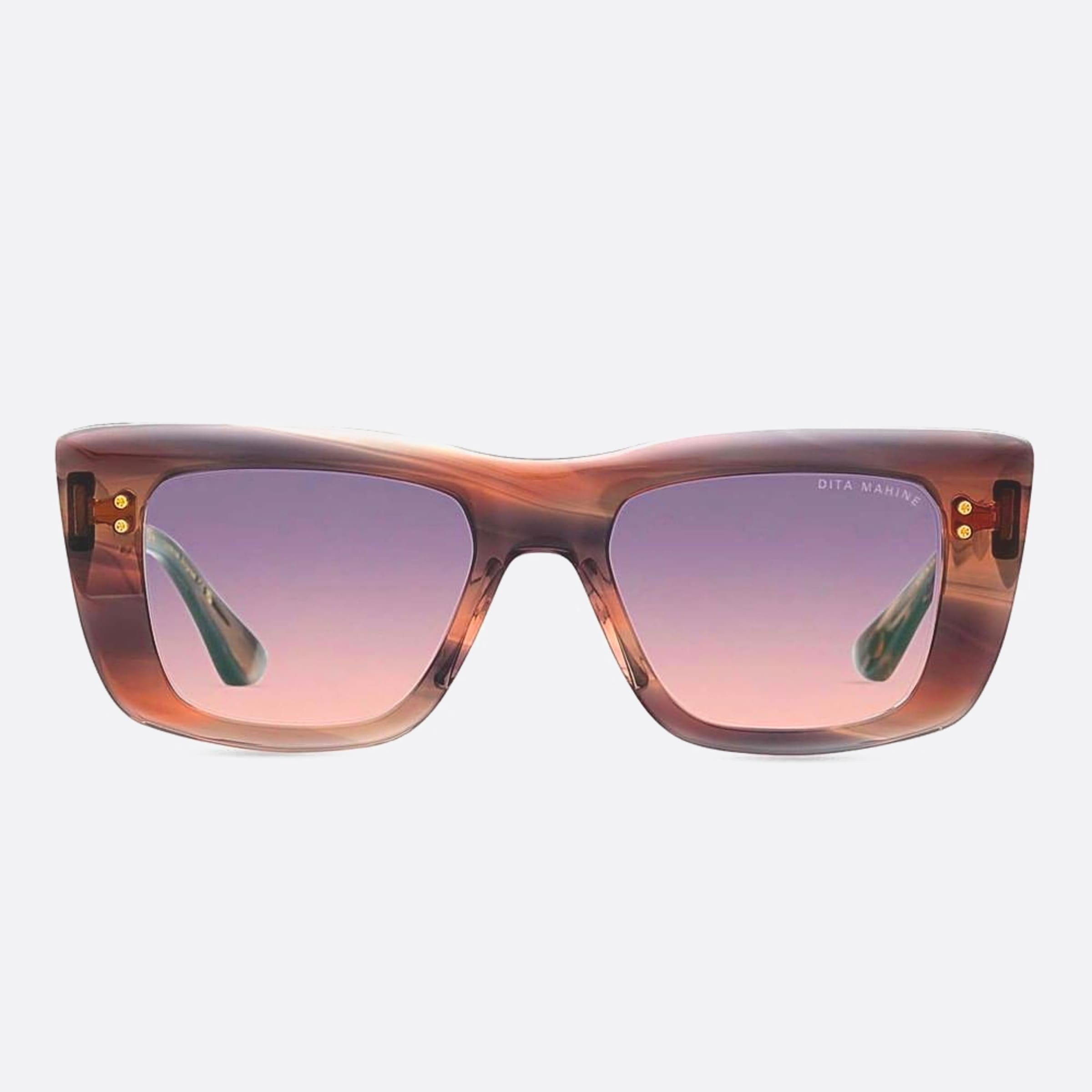 Dita 53mm Mahine Dts437 Pink Cat Eye Unisex Sunglasses - Main View