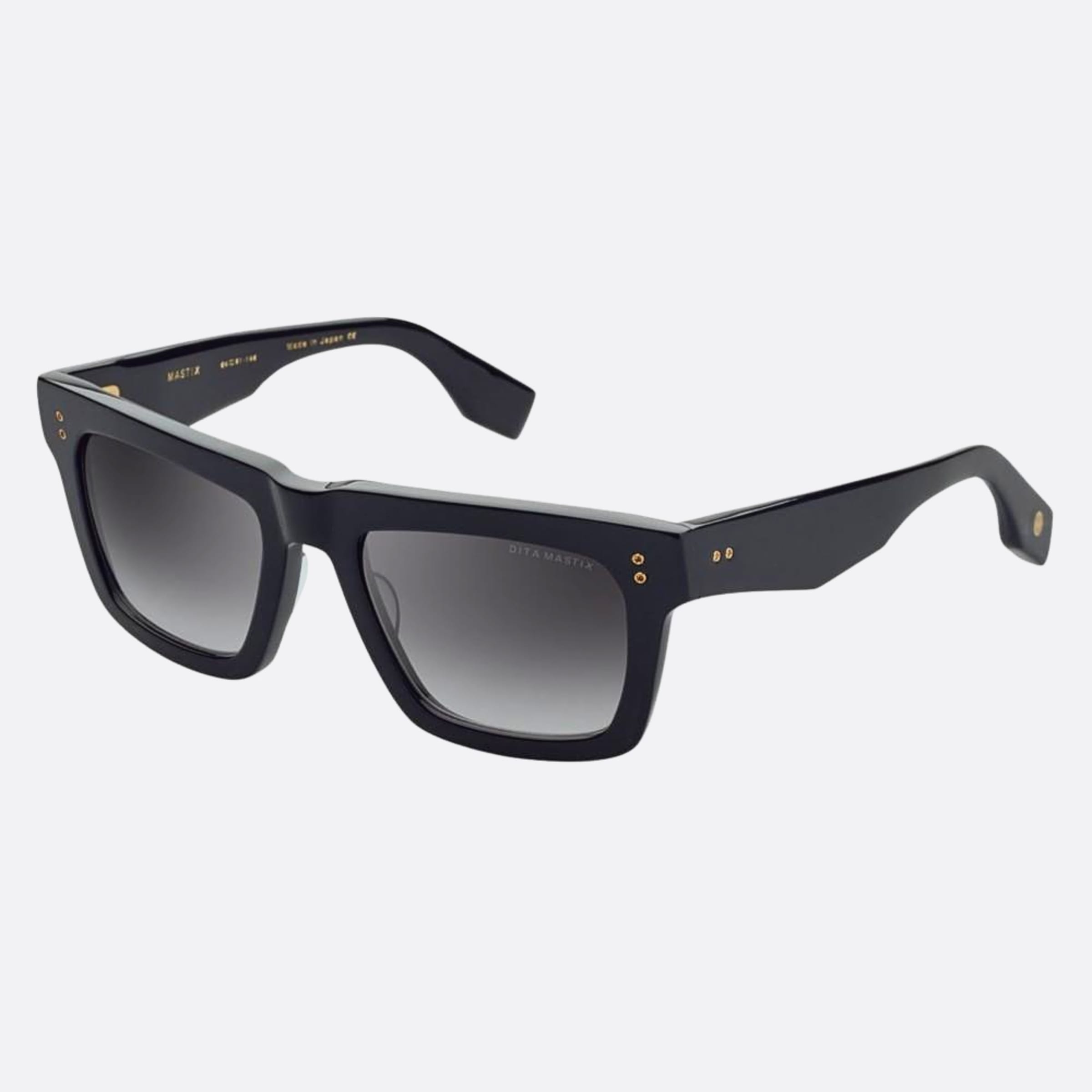 Dita 01mm Mastix Dts712 Black Geometric Unisex Sunglasses - Side View