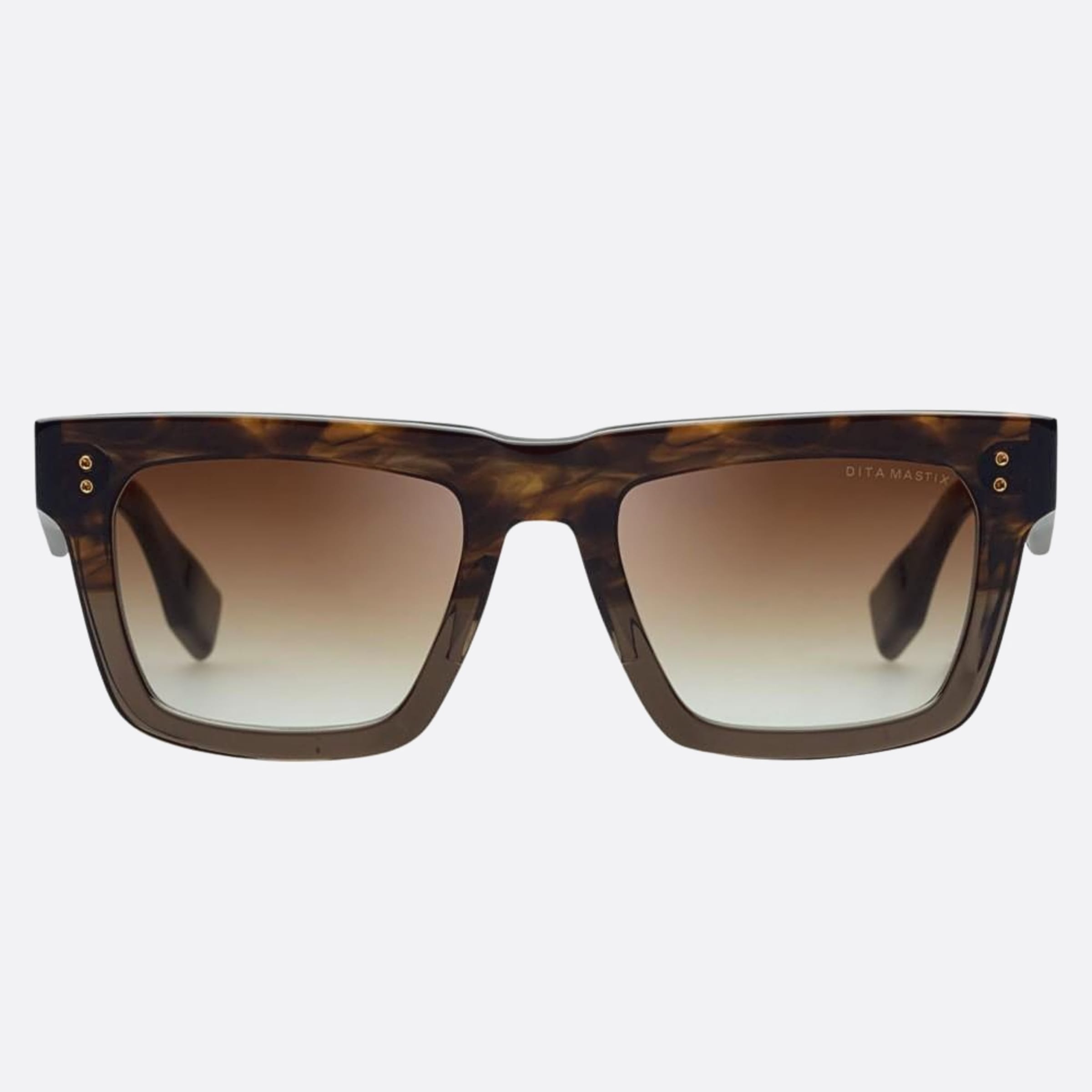 Dita 02mm Mastix Dts712 Brown Geometric Unisex Sunglasses - Main View