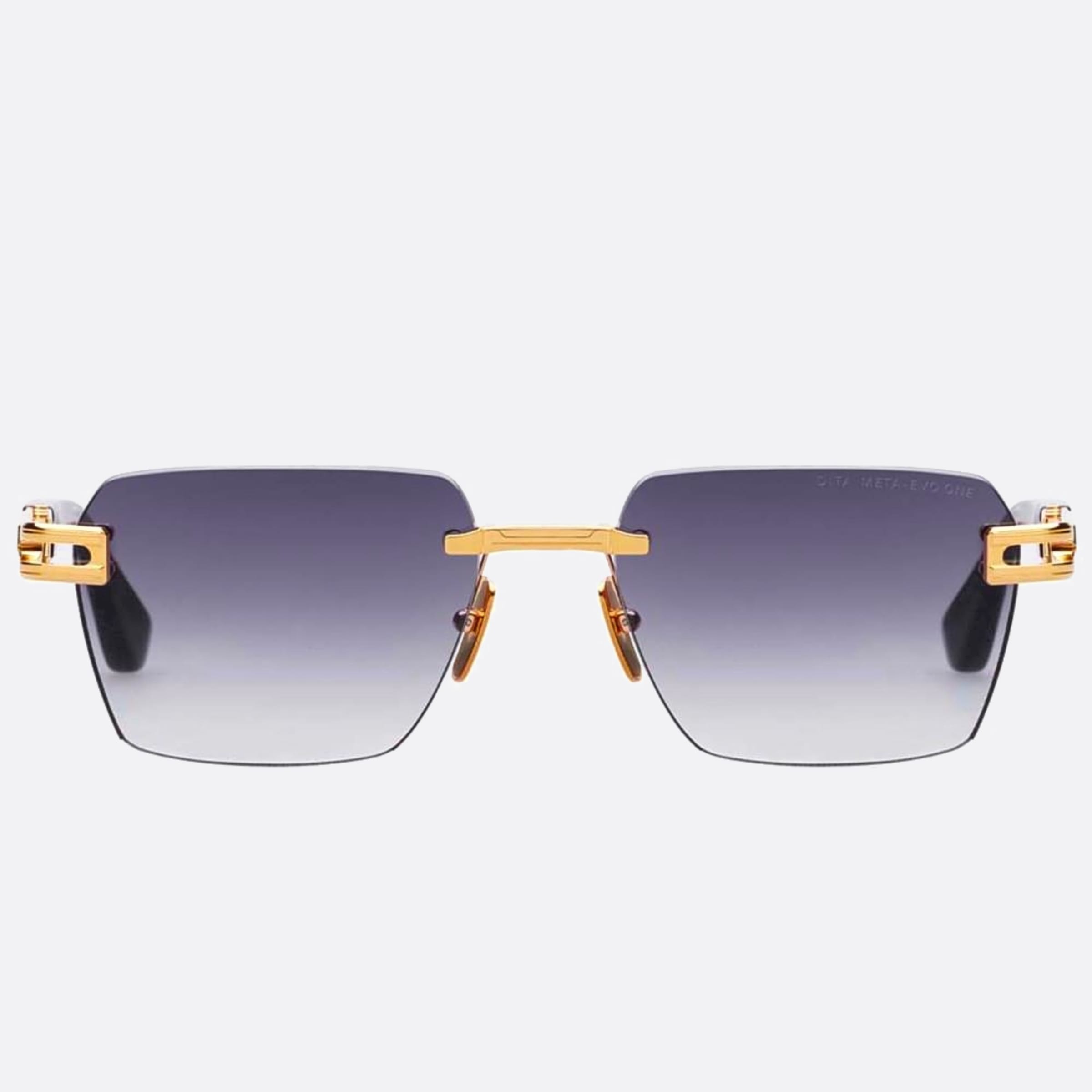 Dita 56mm Meta Evo One Gold Geometric Unisex Sunglasses - Main View