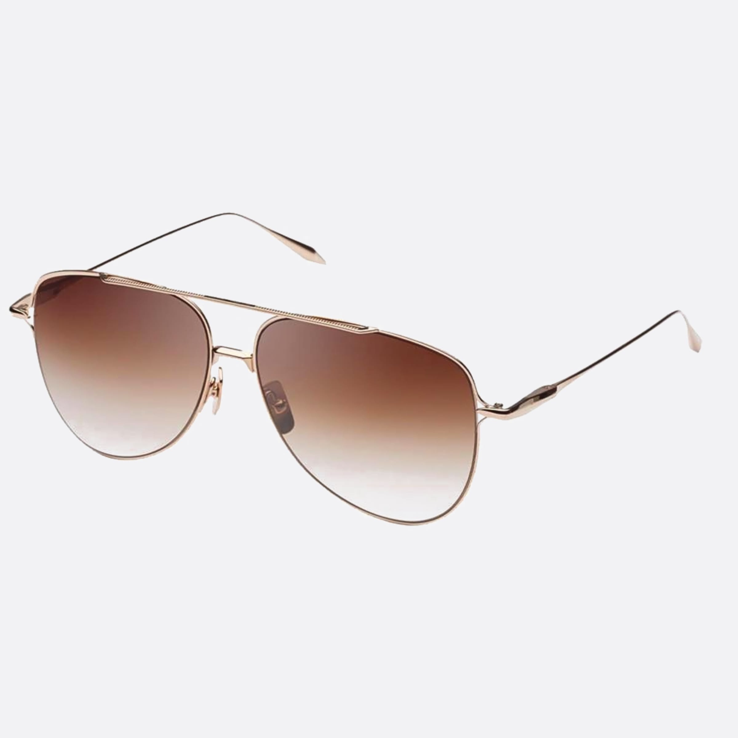 Dita 02mm Moddict Havana Pilot Unisex Sunglasses - Side View